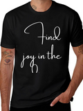 Find Joy Graphic Tee - Soft Comfort