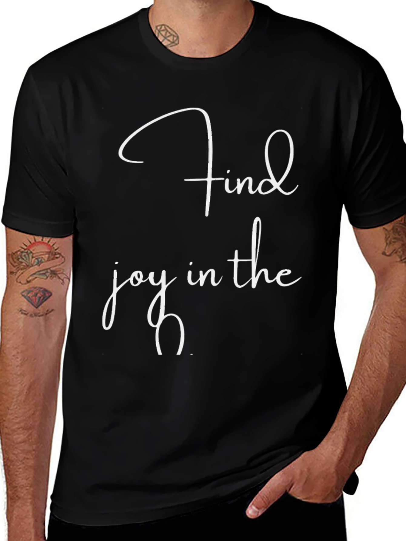 Find Joy Graphic Tee - Soft Comfort