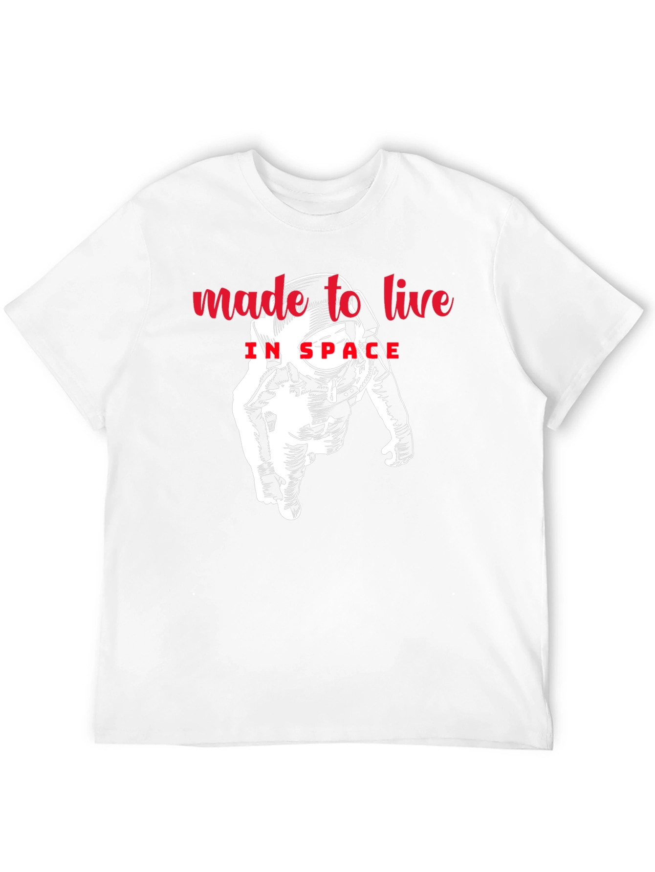 Made to Live in Space Graphic Tee