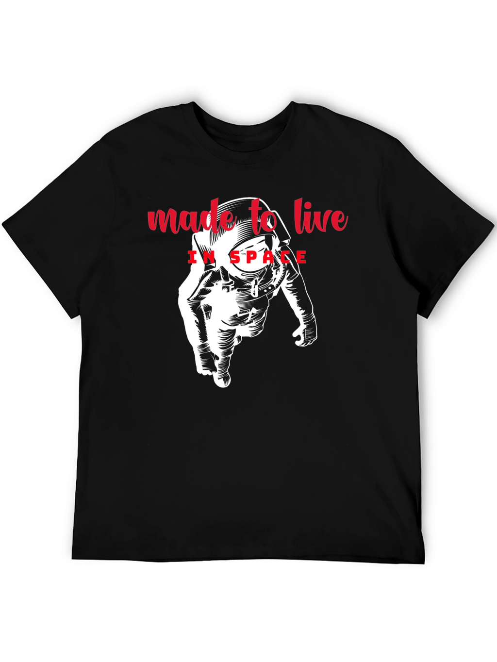 Made to Live in Space Graphic Tee
