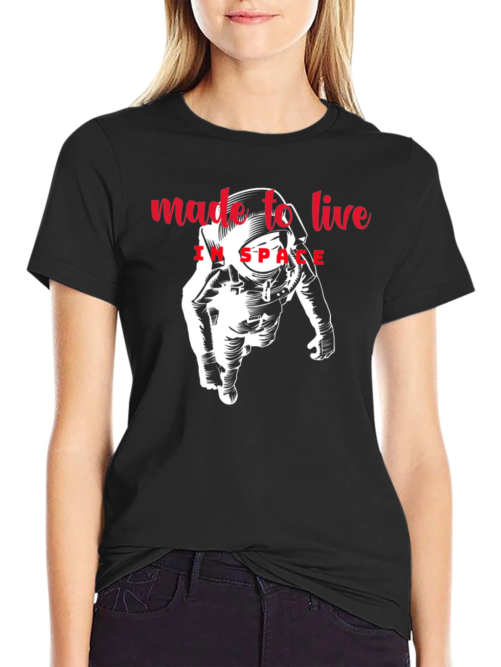 Made to Live in Space Graphic Tee