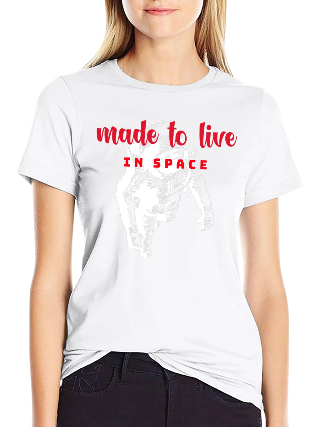 Made to Live in Space Graphic Tee