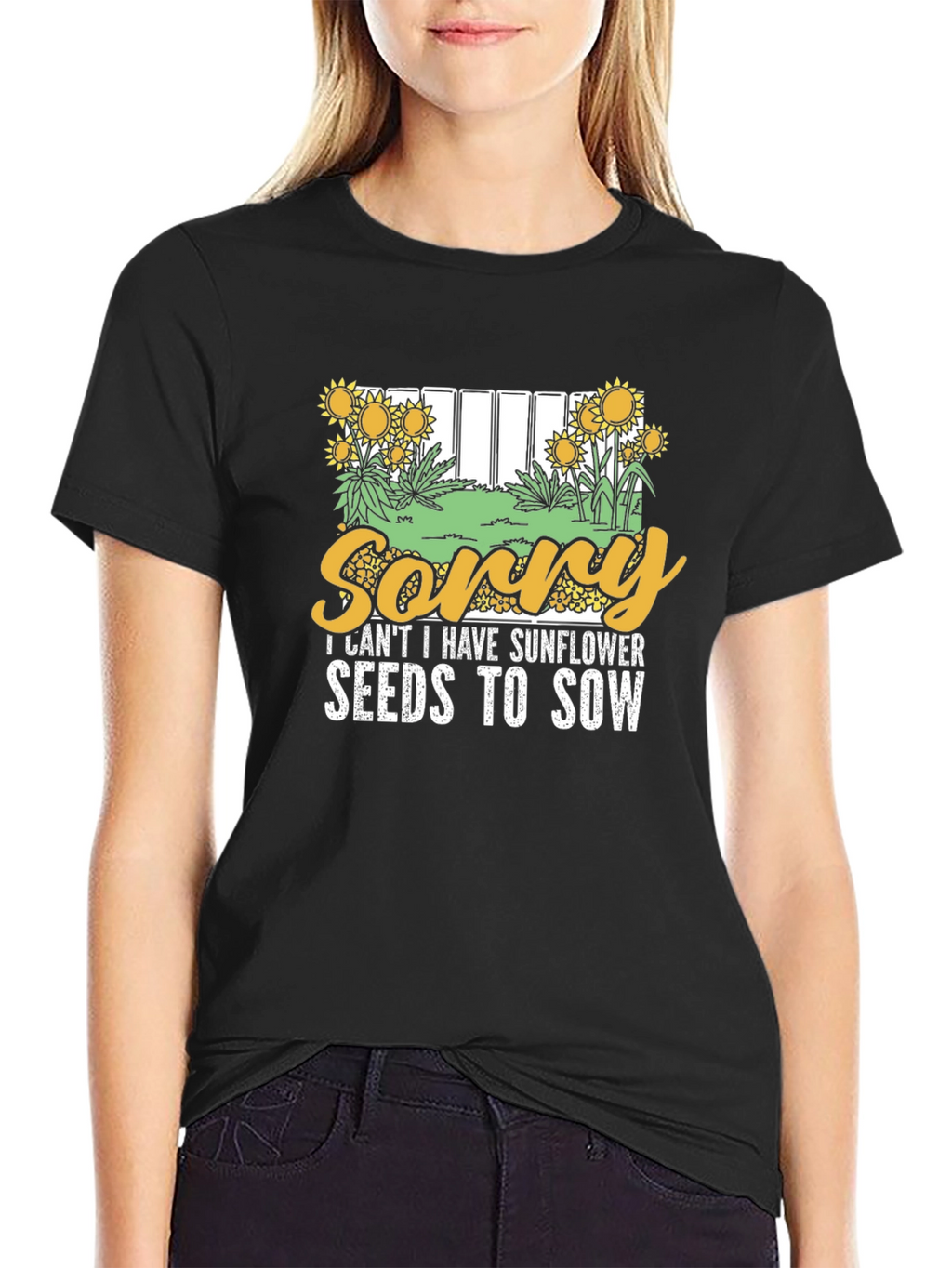 Sunflower Seeds Gardener T-Shirt