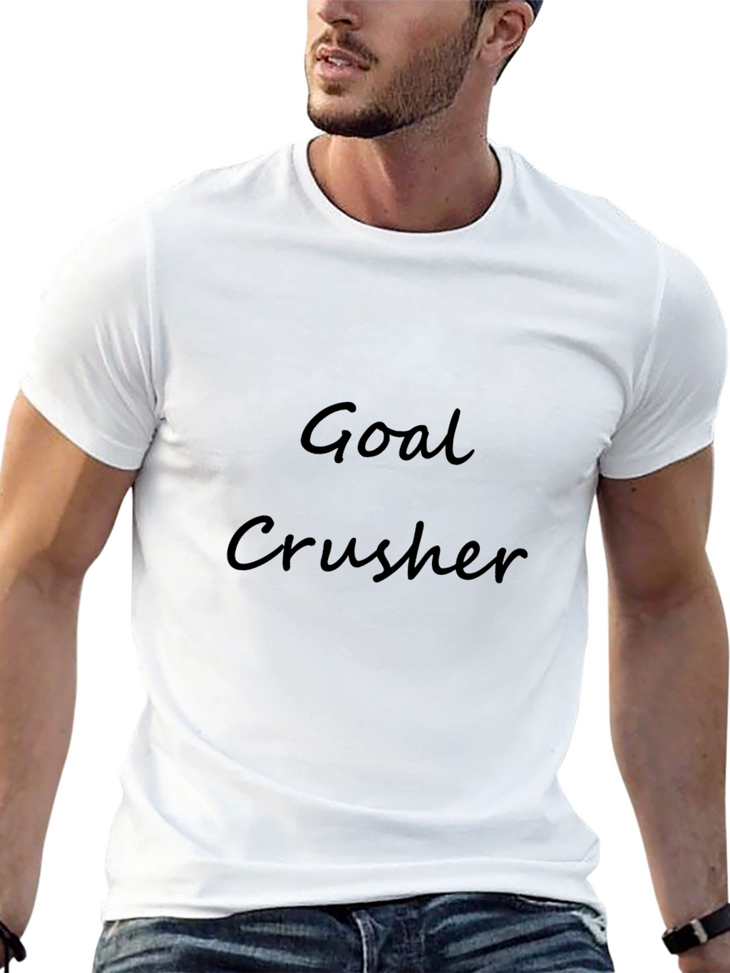 Goal Crusher Graphic T-Shirt - Motivational Tee