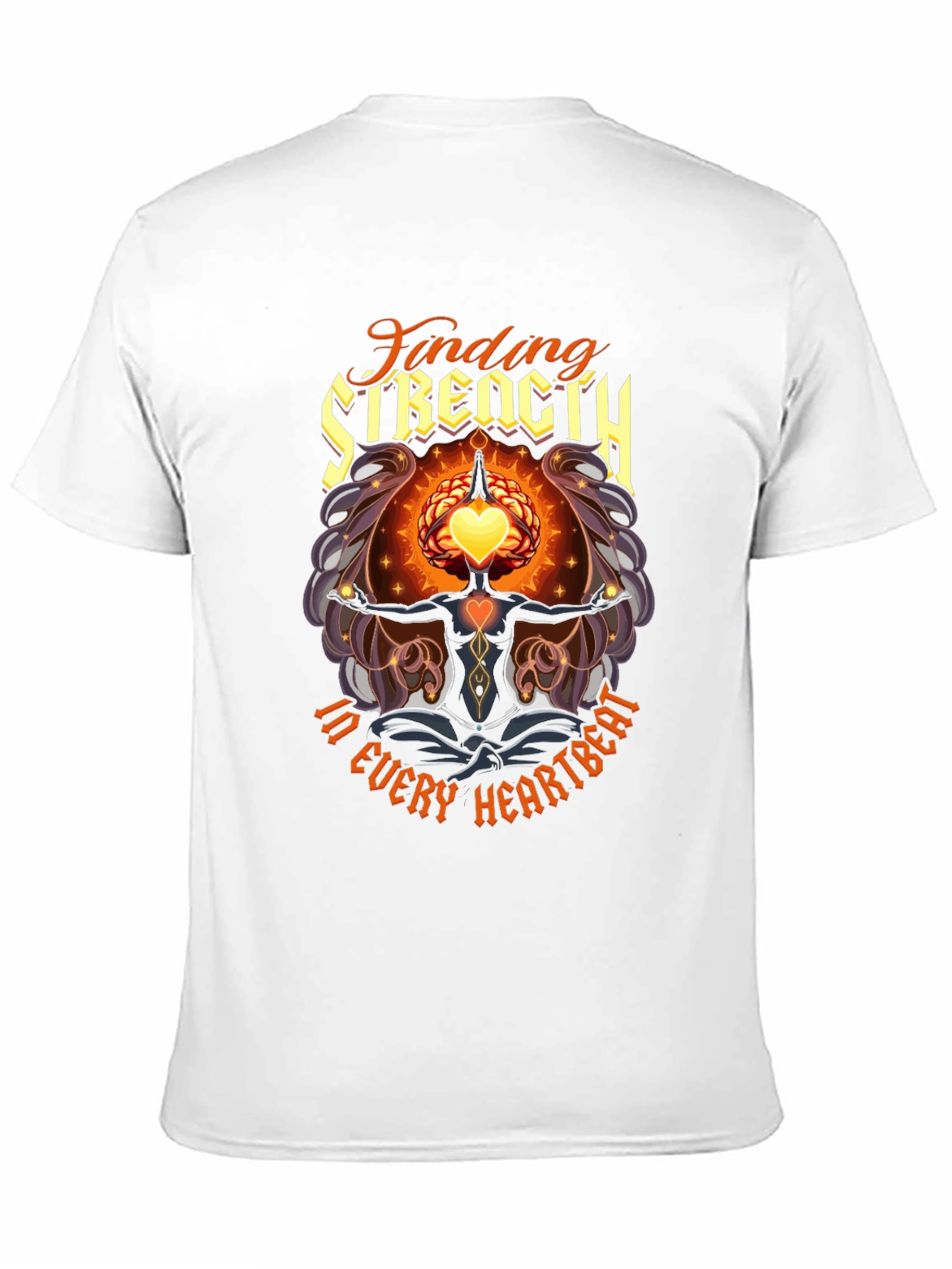 Finding Strength T-Shirt - Every Heartbeat Graphic Tee