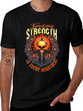 Finding Strength T-Shirt - Every Heartbeat Graphic Tee