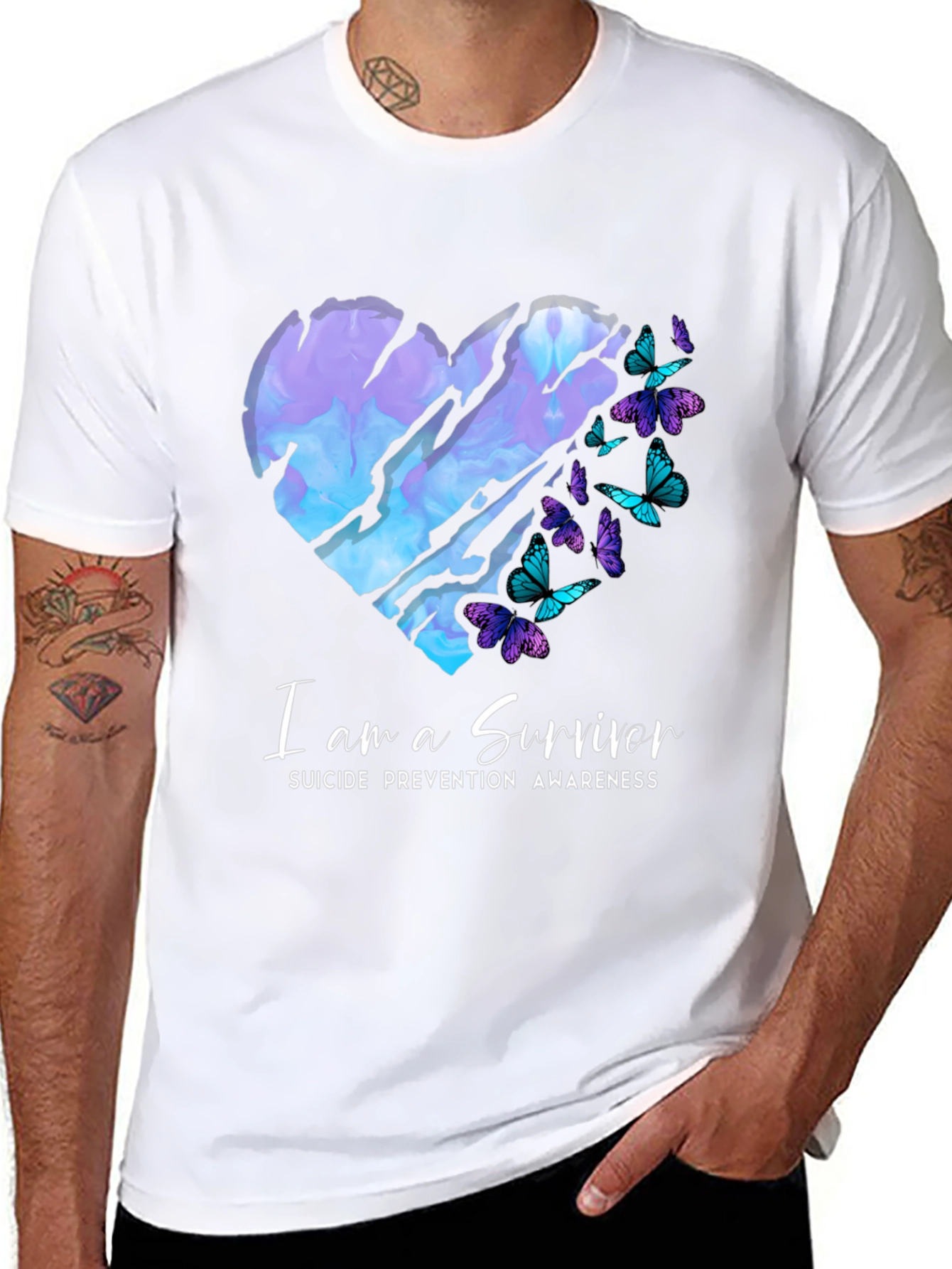 Suicide Prevention Awareness Survivor T-Shirt
