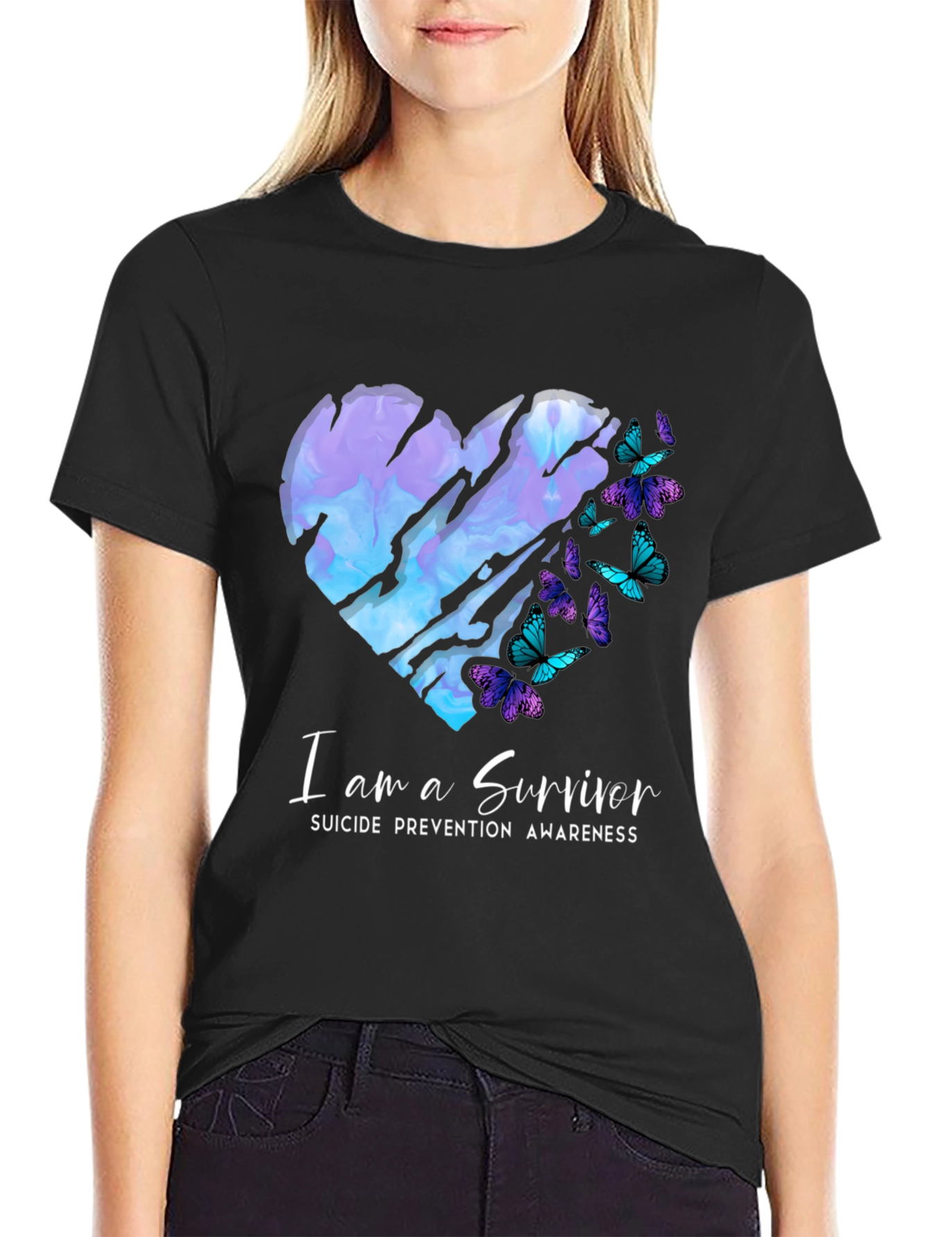 Suicide Prevention Awareness Survivor T-Shirt
