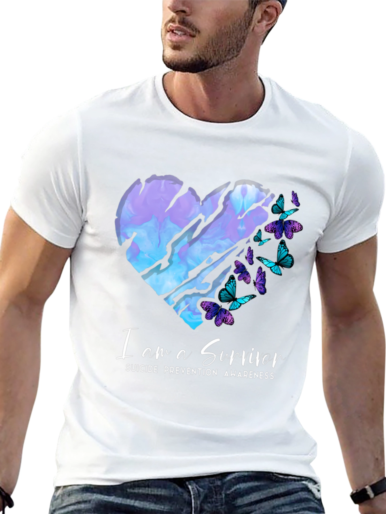 Suicide Prevention Awareness Survivor T-Shirt