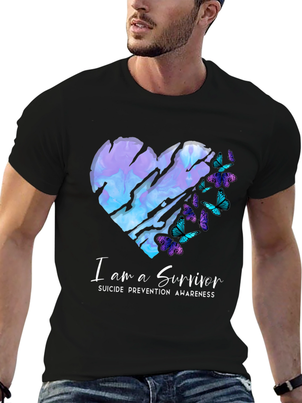 Suicide Prevention Awareness Survivor T-Shirt
