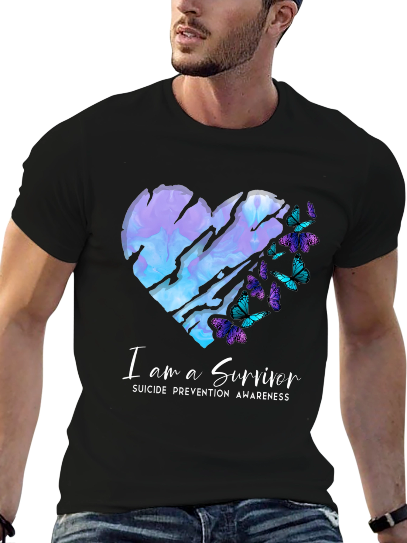 Suicide Prevention Awareness Survivor T-Shirt