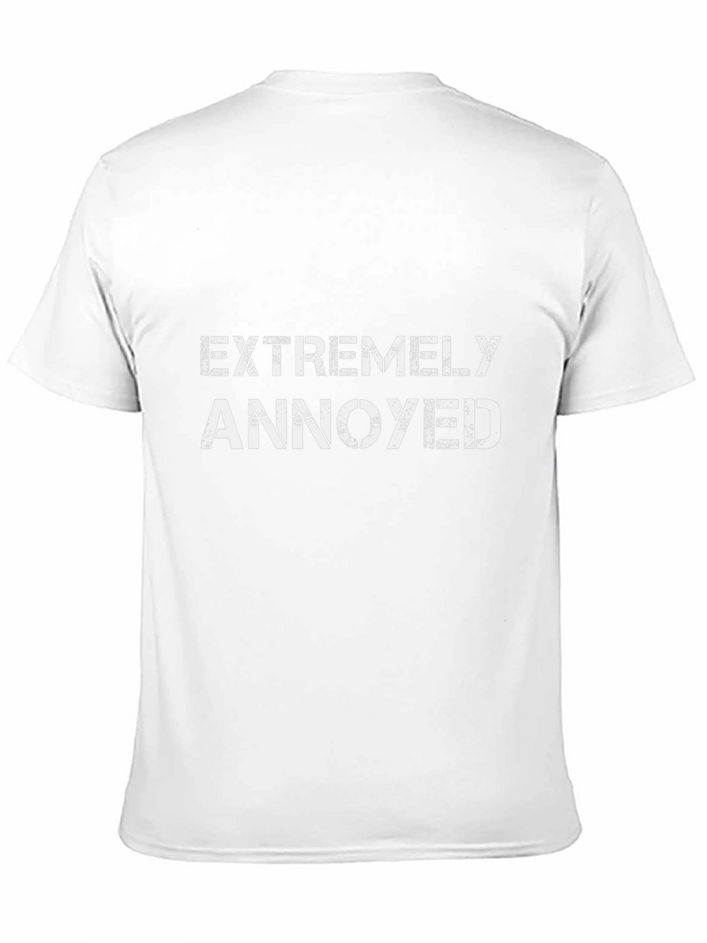 Extremely Annoyed Black Graphic T-Shirt