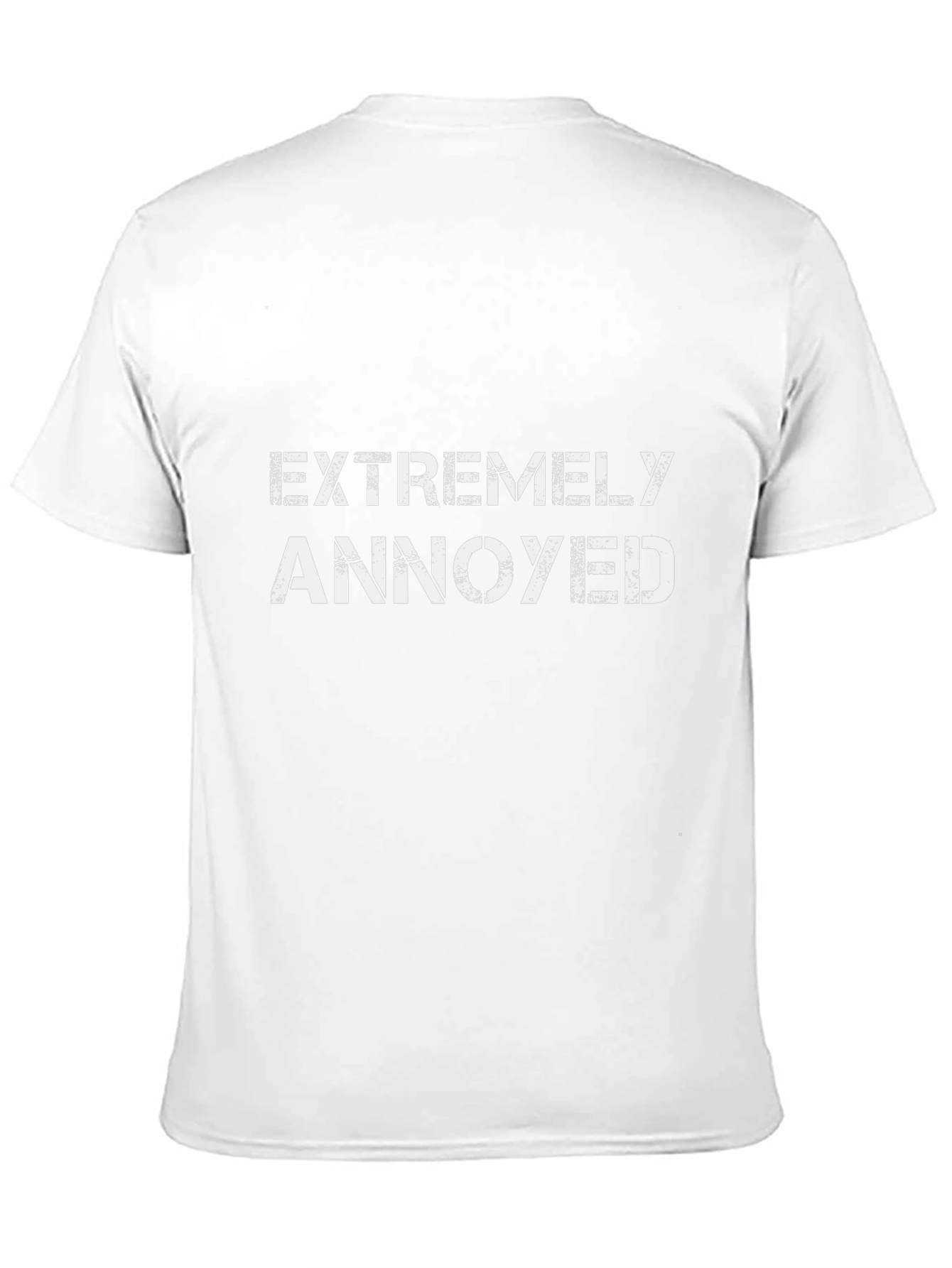Extremely Annoyed Black Graphic T-Shirt