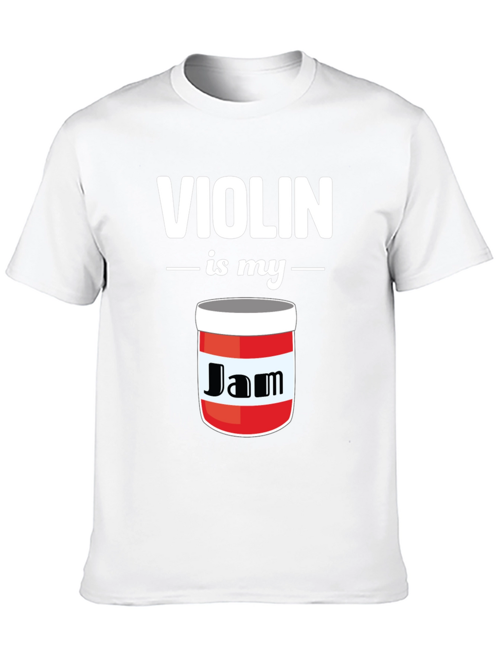 Violin is my Jam Graphic Tee | Musician T-Shirt