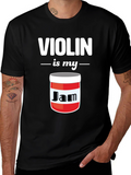 Violin is my Jam Graphic Tee | Musician T-Shirt