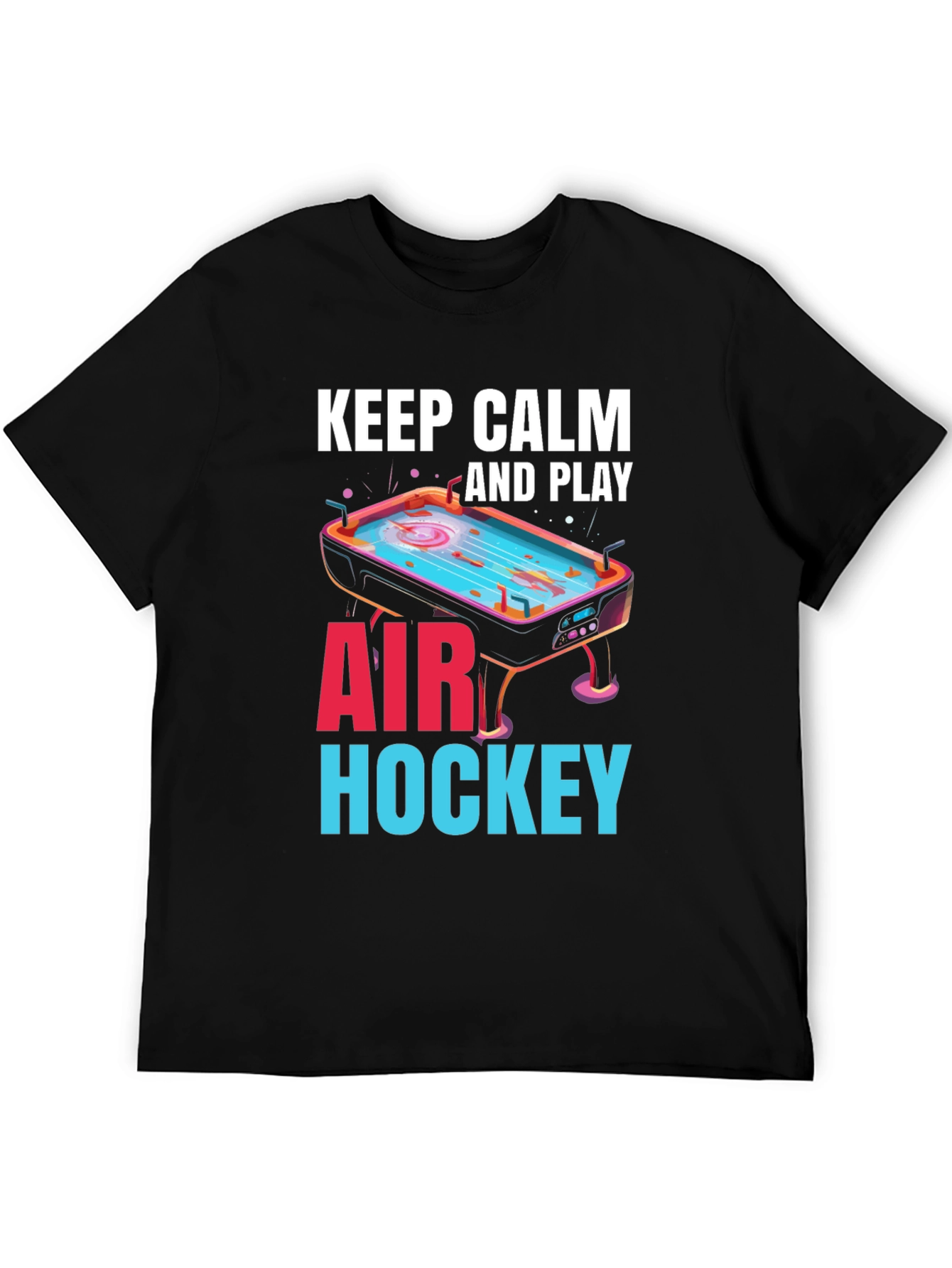 Keep Calm and Play Air Hockey T-Shirt