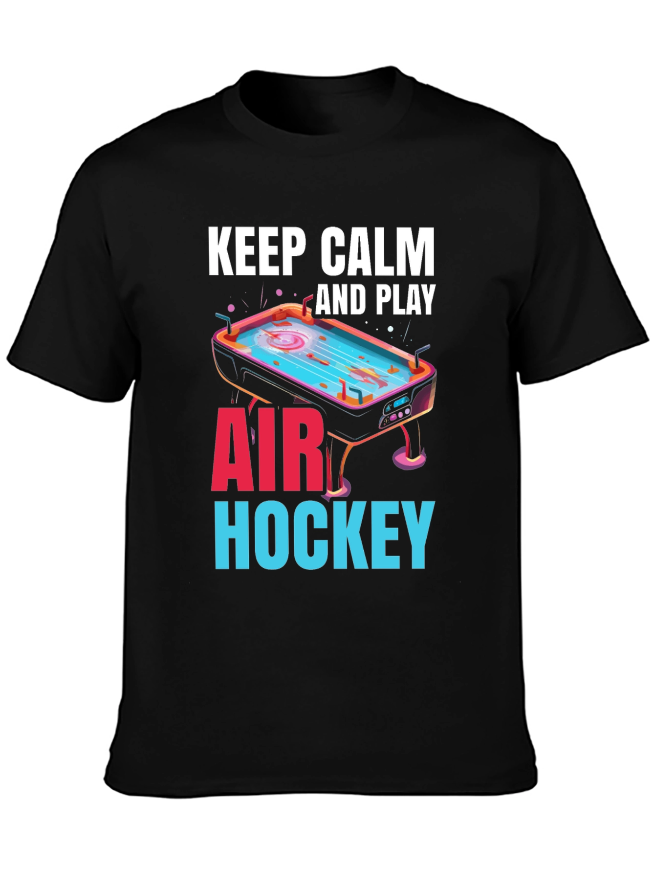 Keep Calm and Play Air Hockey T-Shirt