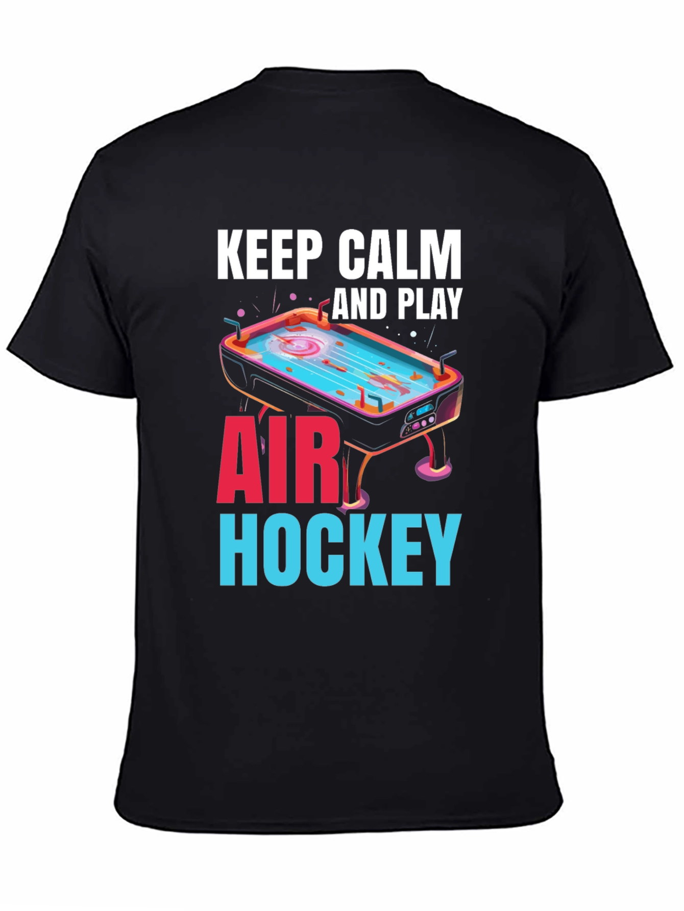 Keep Calm and Play Air Hockey T-Shirt