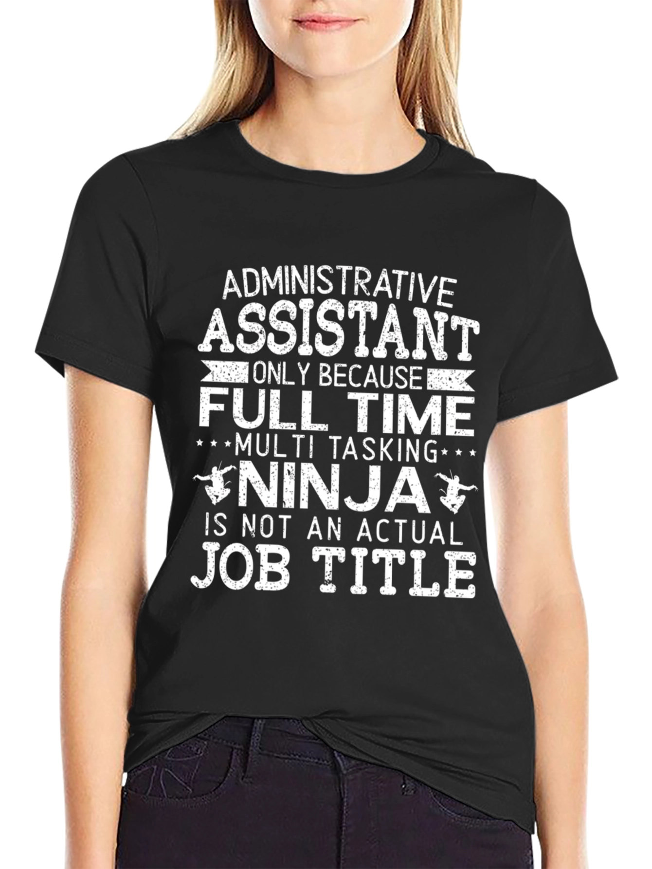 Admin Assistant Ninja T-Shirt