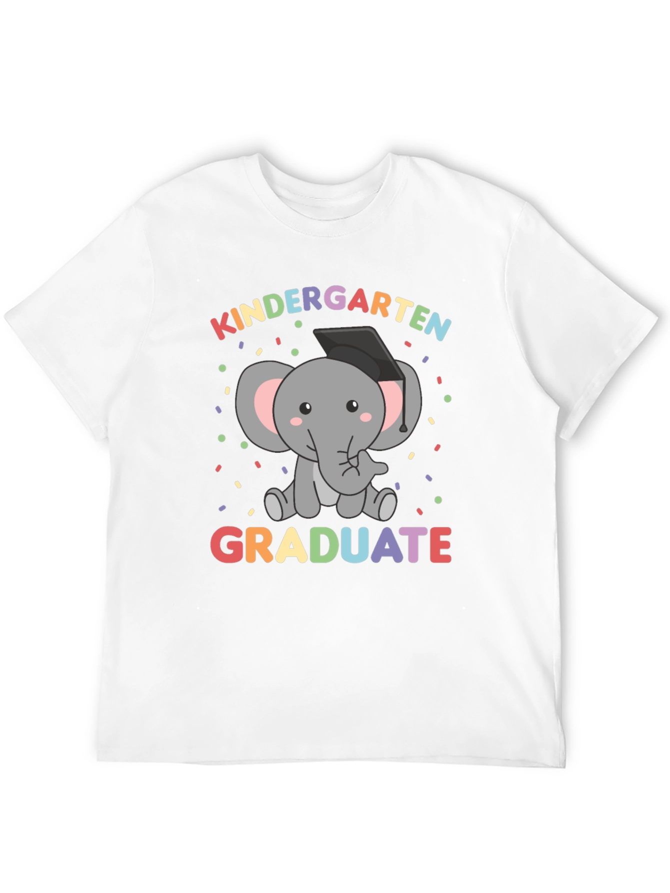Kindergarten Graduate Elephant T-Shirt