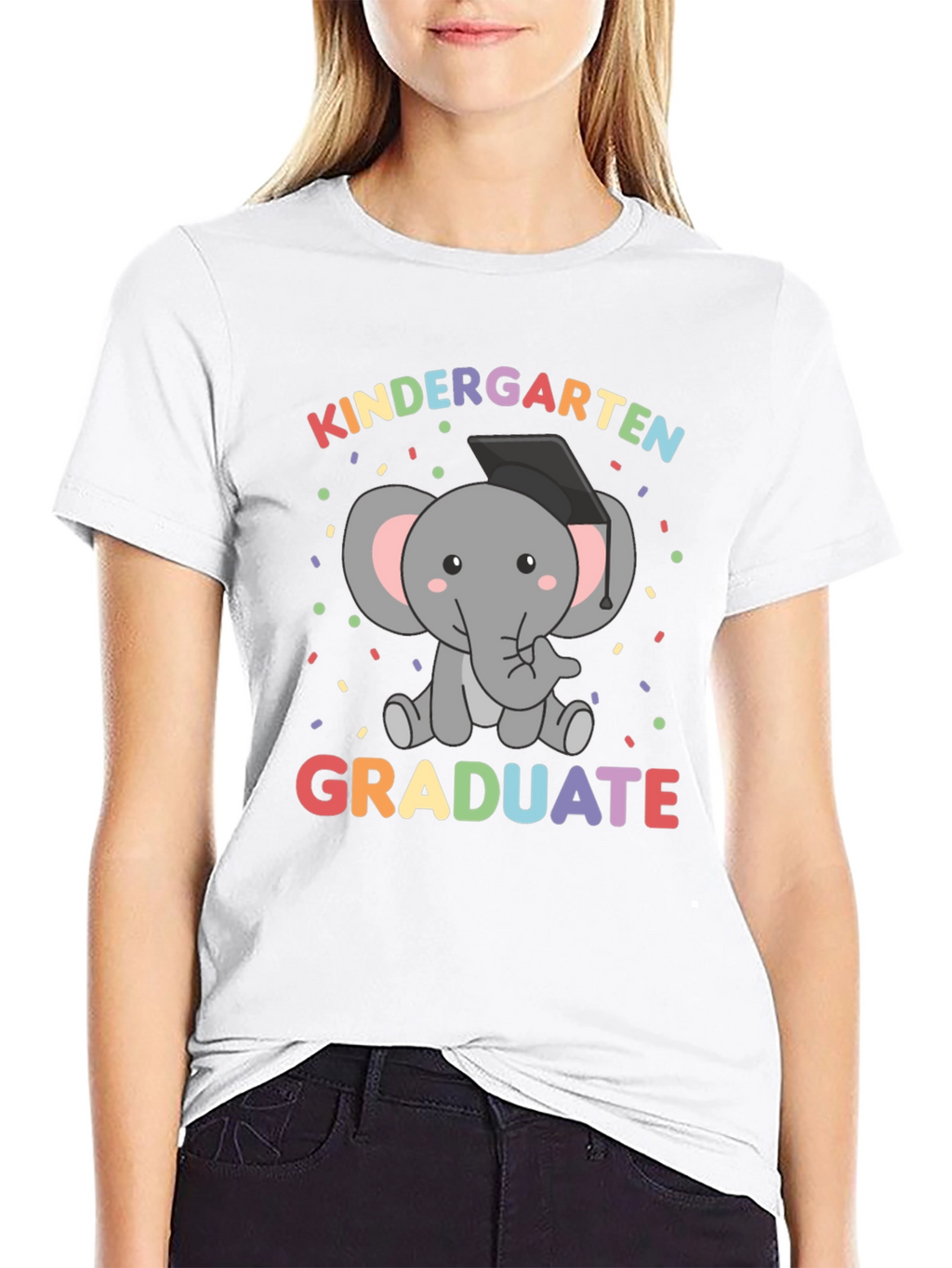 Kindergarten Graduate Elephant T-Shirt