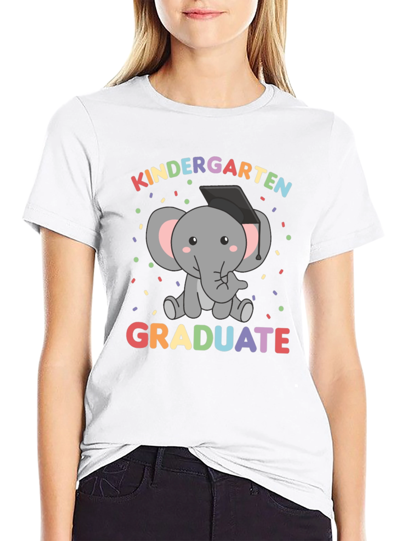 Kindergarten Graduate Elephant T-Shirt