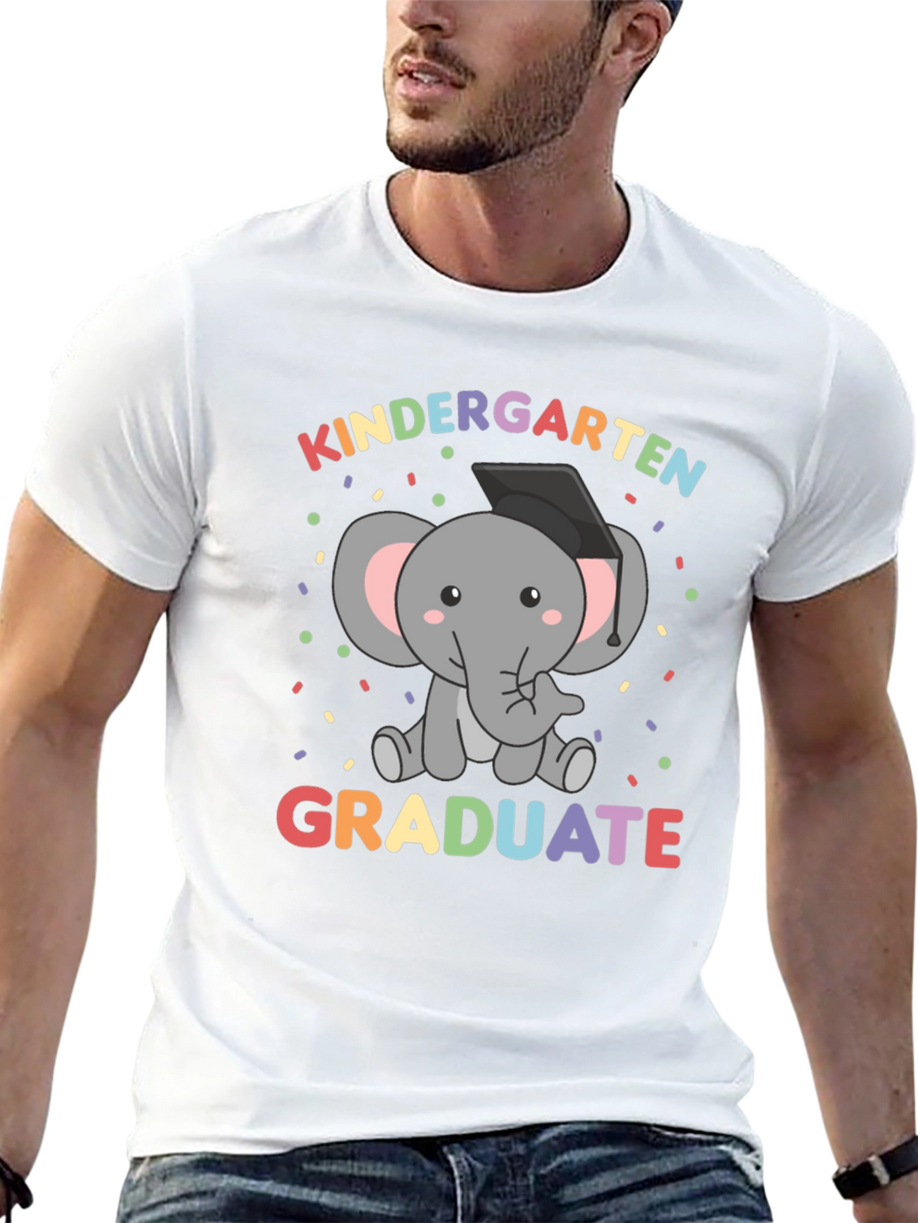 Kindergarten Graduate Elephant T-Shirt
