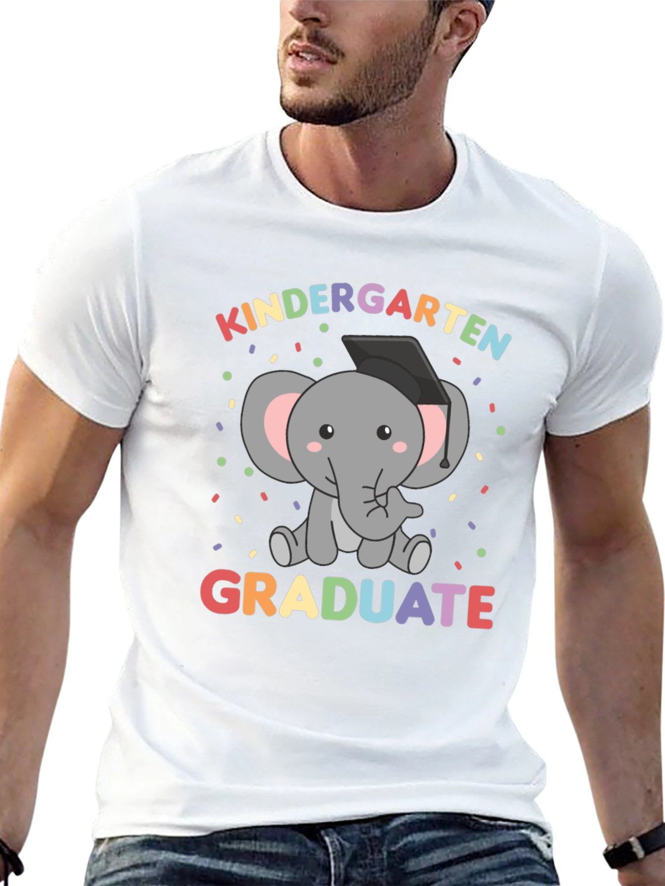 Kindergarten Graduate Elephant T-Shirt