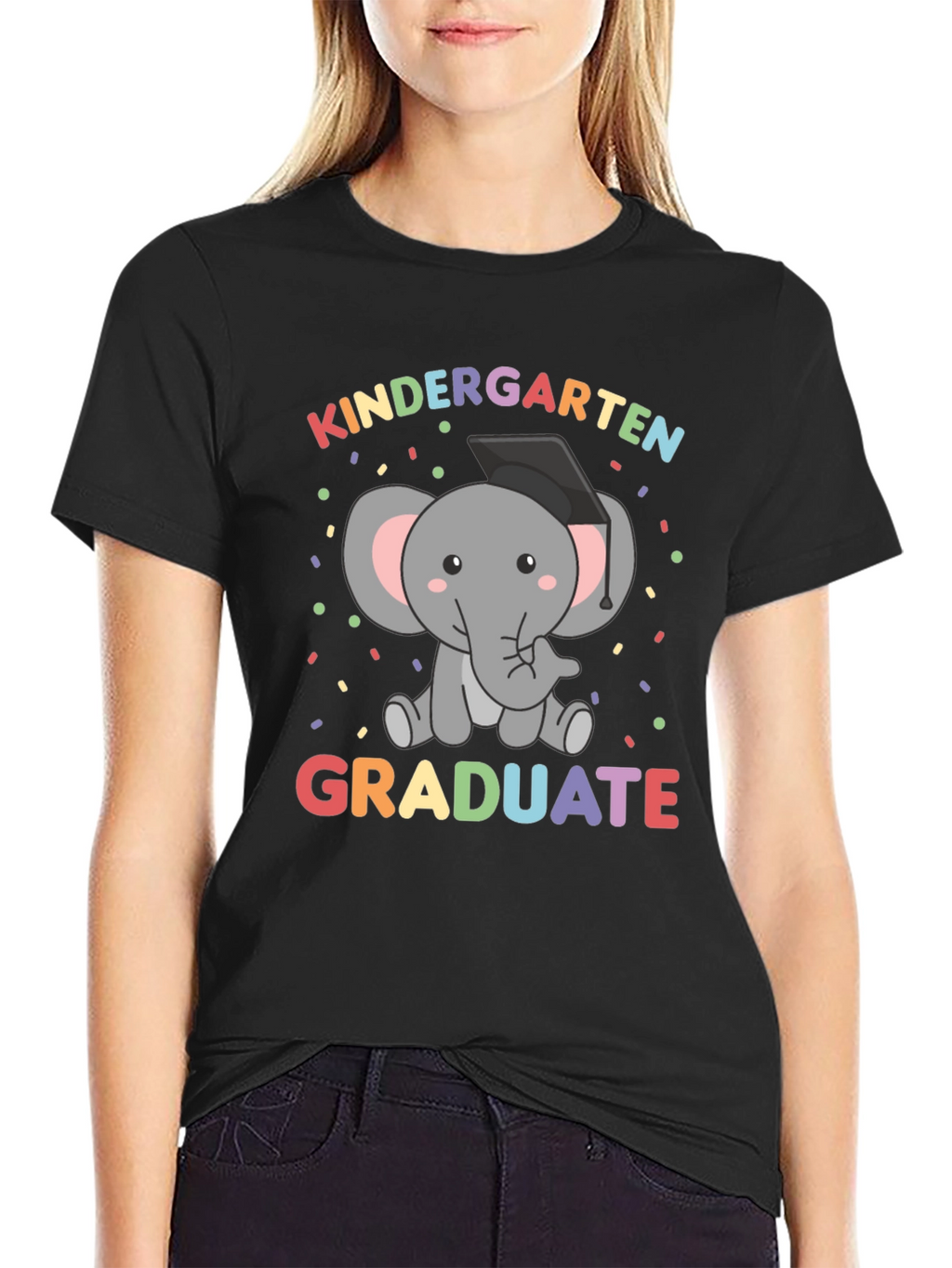 Kindergarten Graduate Elephant T-Shirt