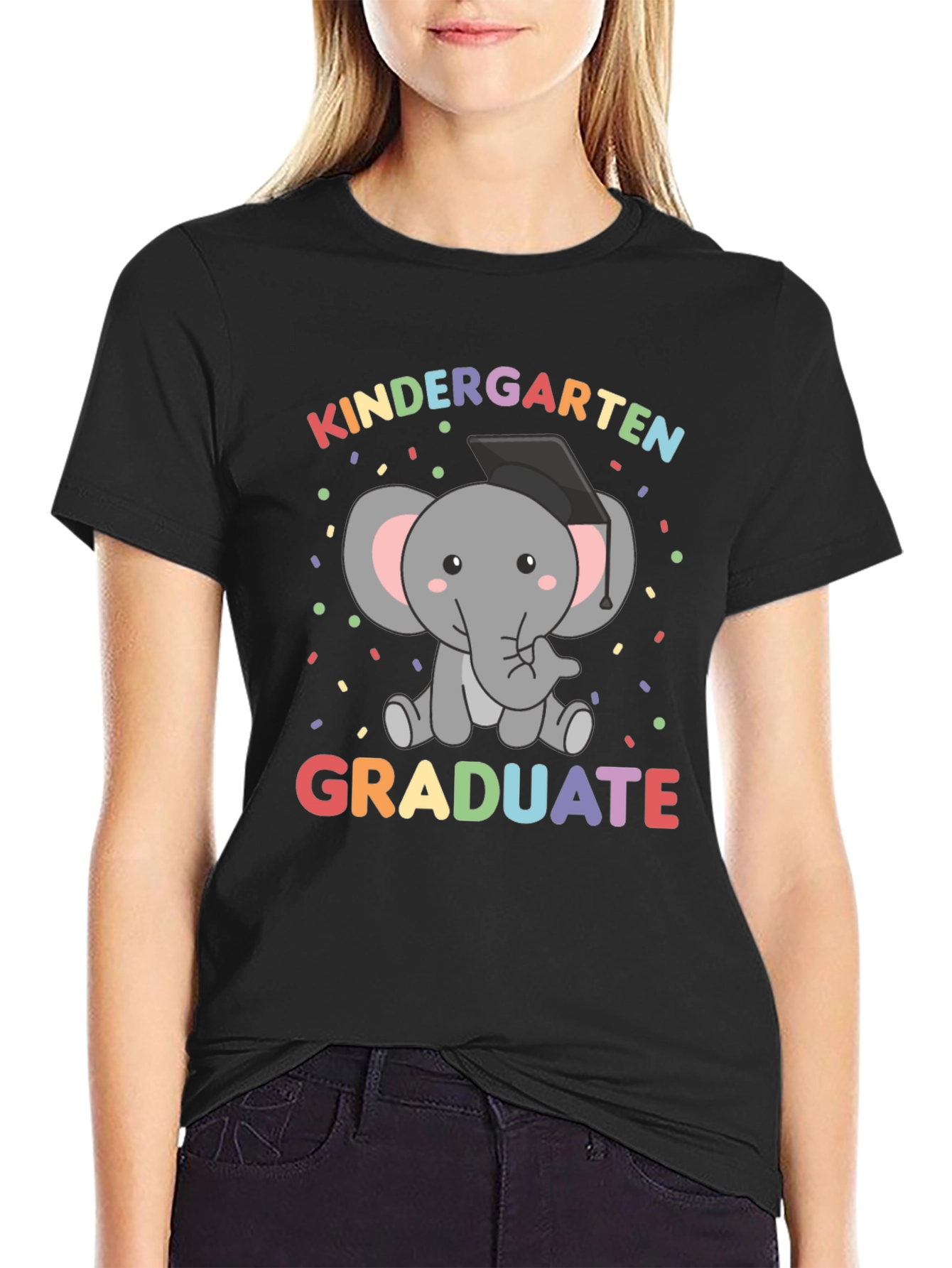 Kindergarten Graduate Elephant T-Shirt
