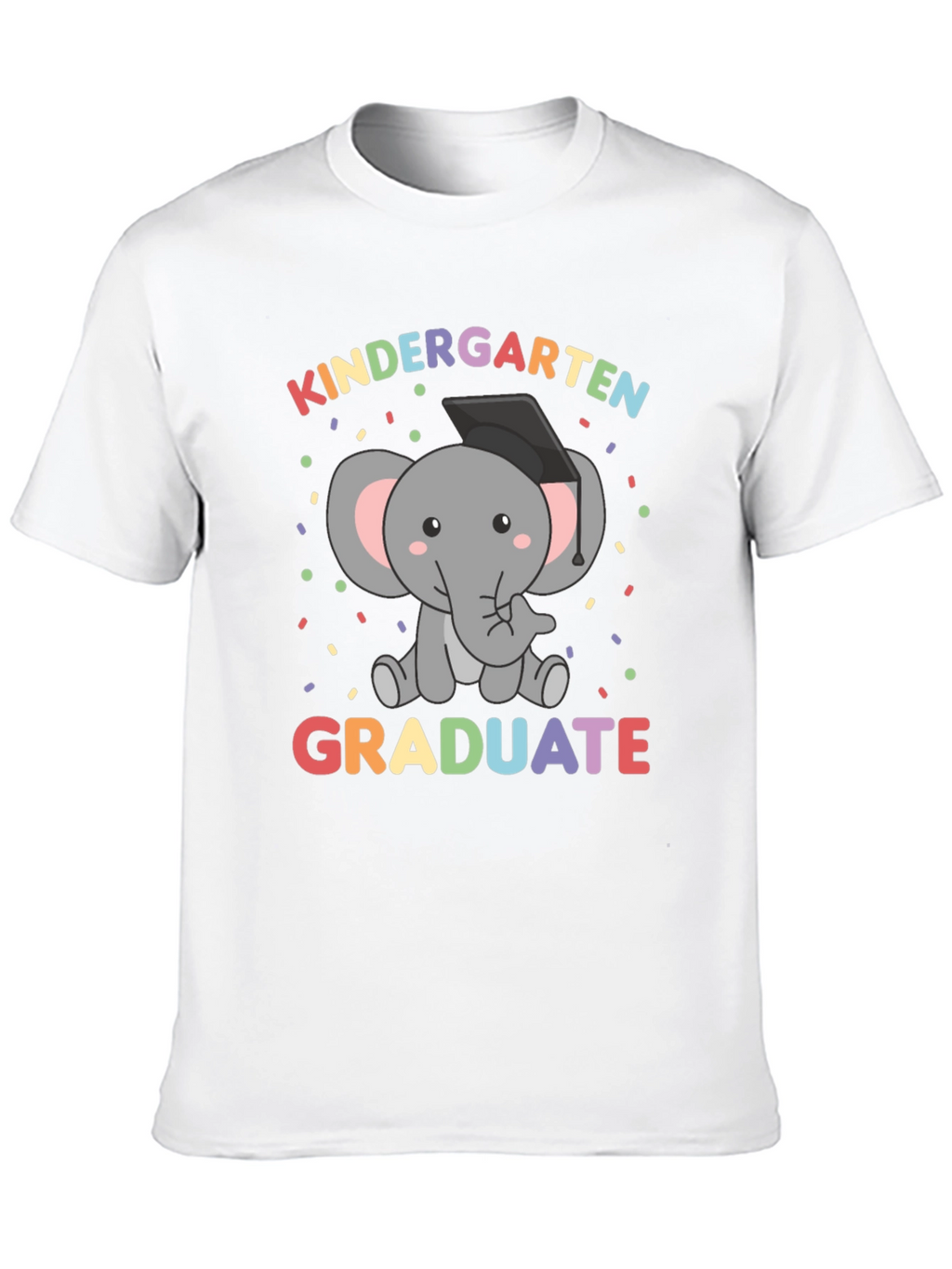 Kindergarten Graduate Elephant T-Shirt
