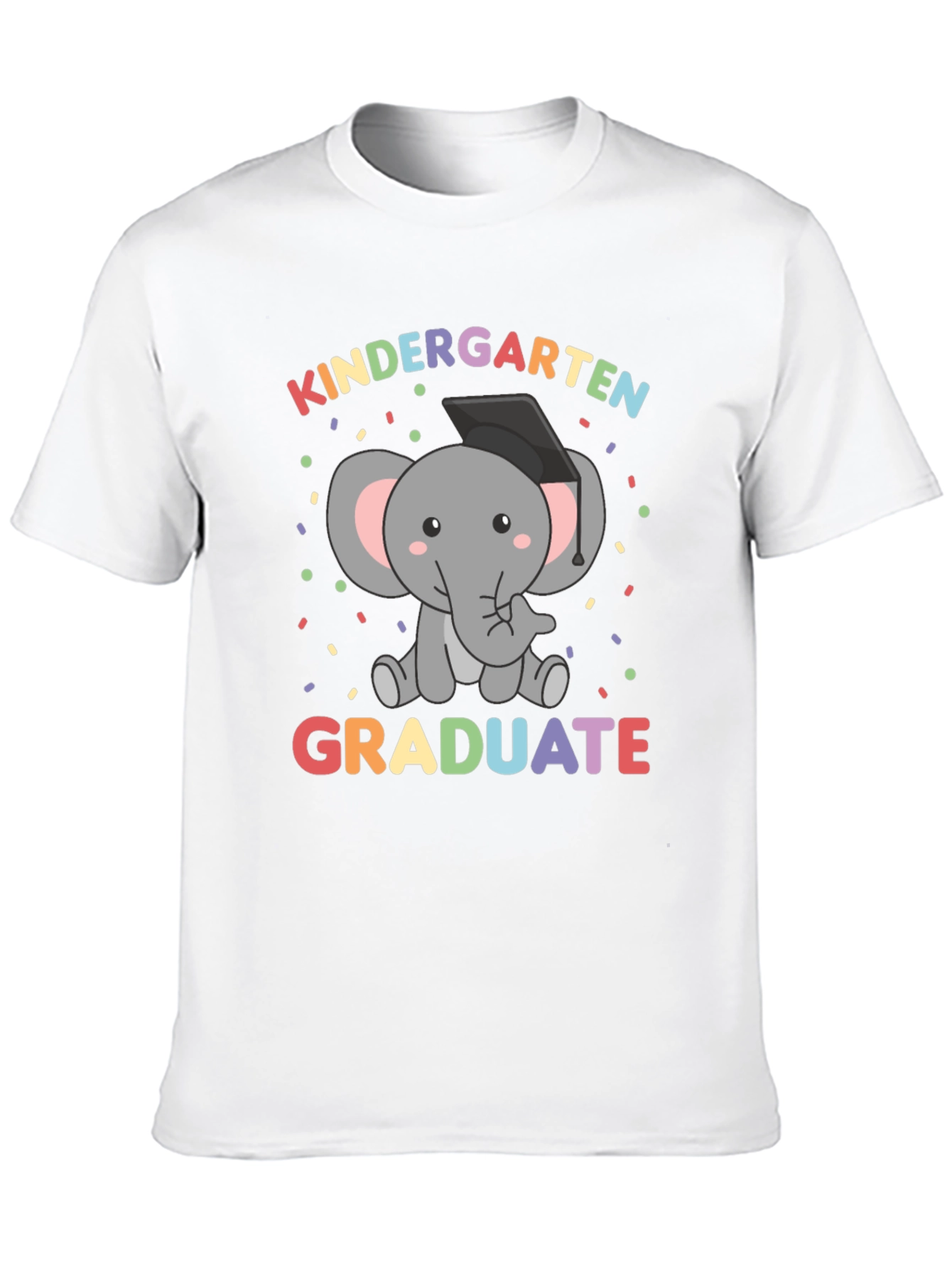 Kindergarten Graduate Elephant T-Shirt
