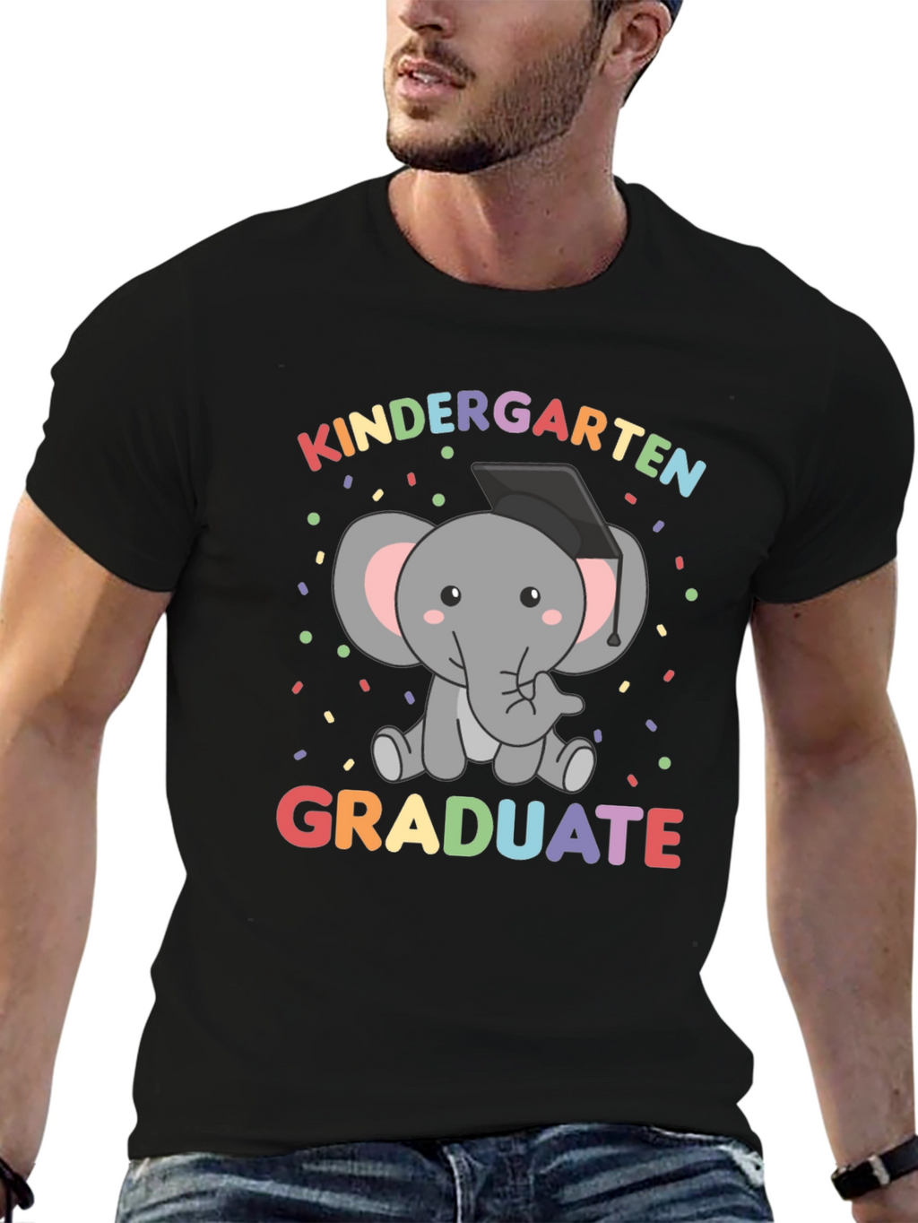 Kindergarten Graduate Elephant T-Shirt