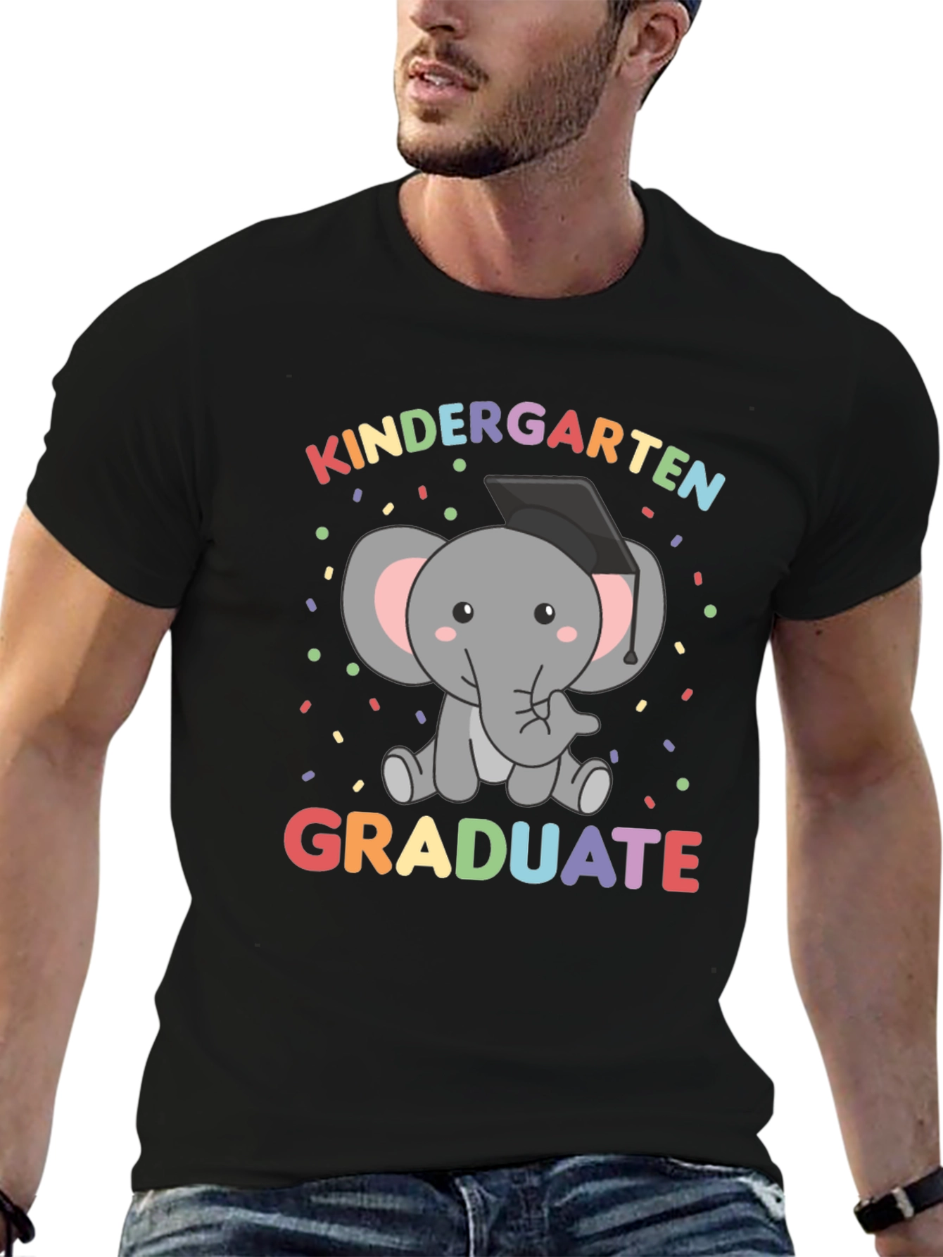 Kindergarten Graduate Elephant T-Shirt