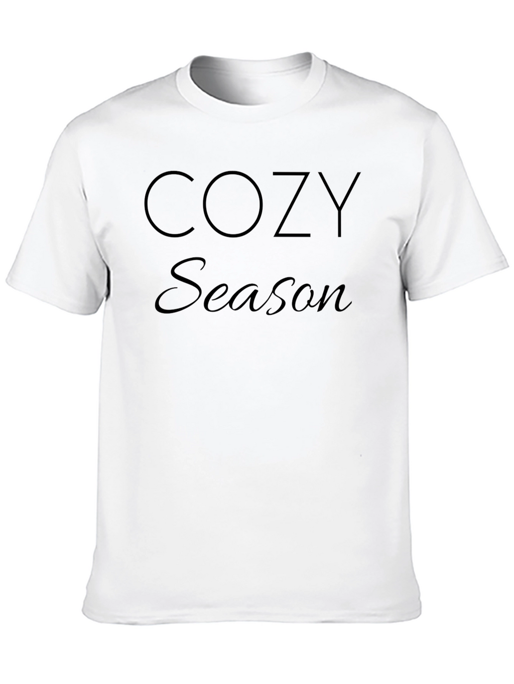 Cozy Season Black Graphic Tee