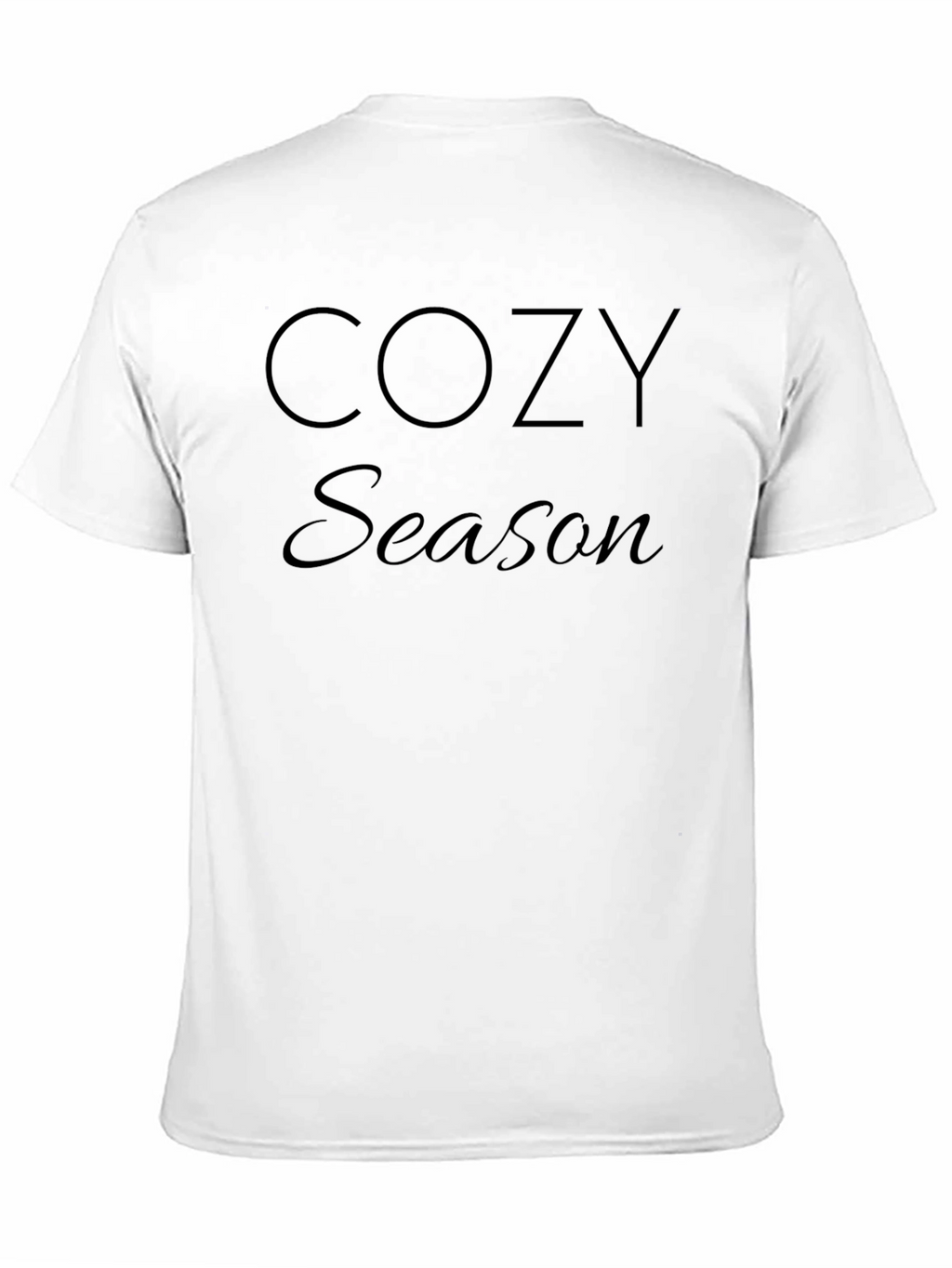 Cozy Season Black Graphic Tee