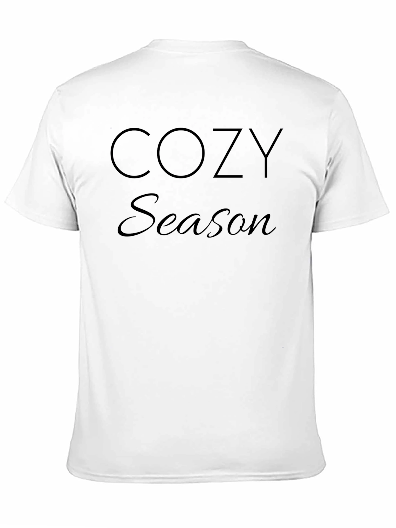 Cozy Season Black Graphic Tee