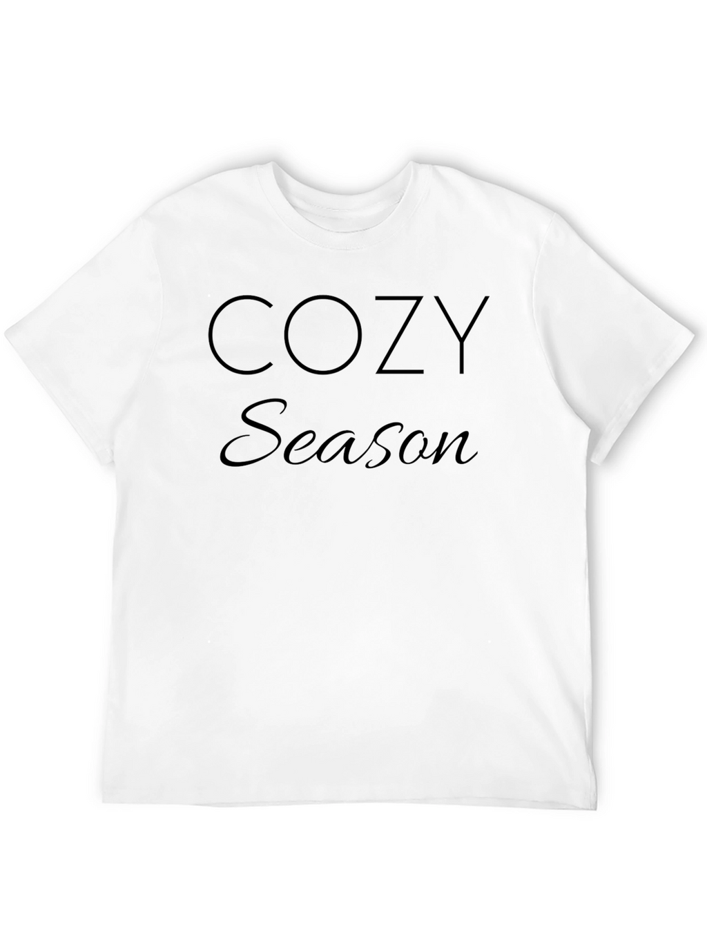 Cozy Season Black Graphic Tee