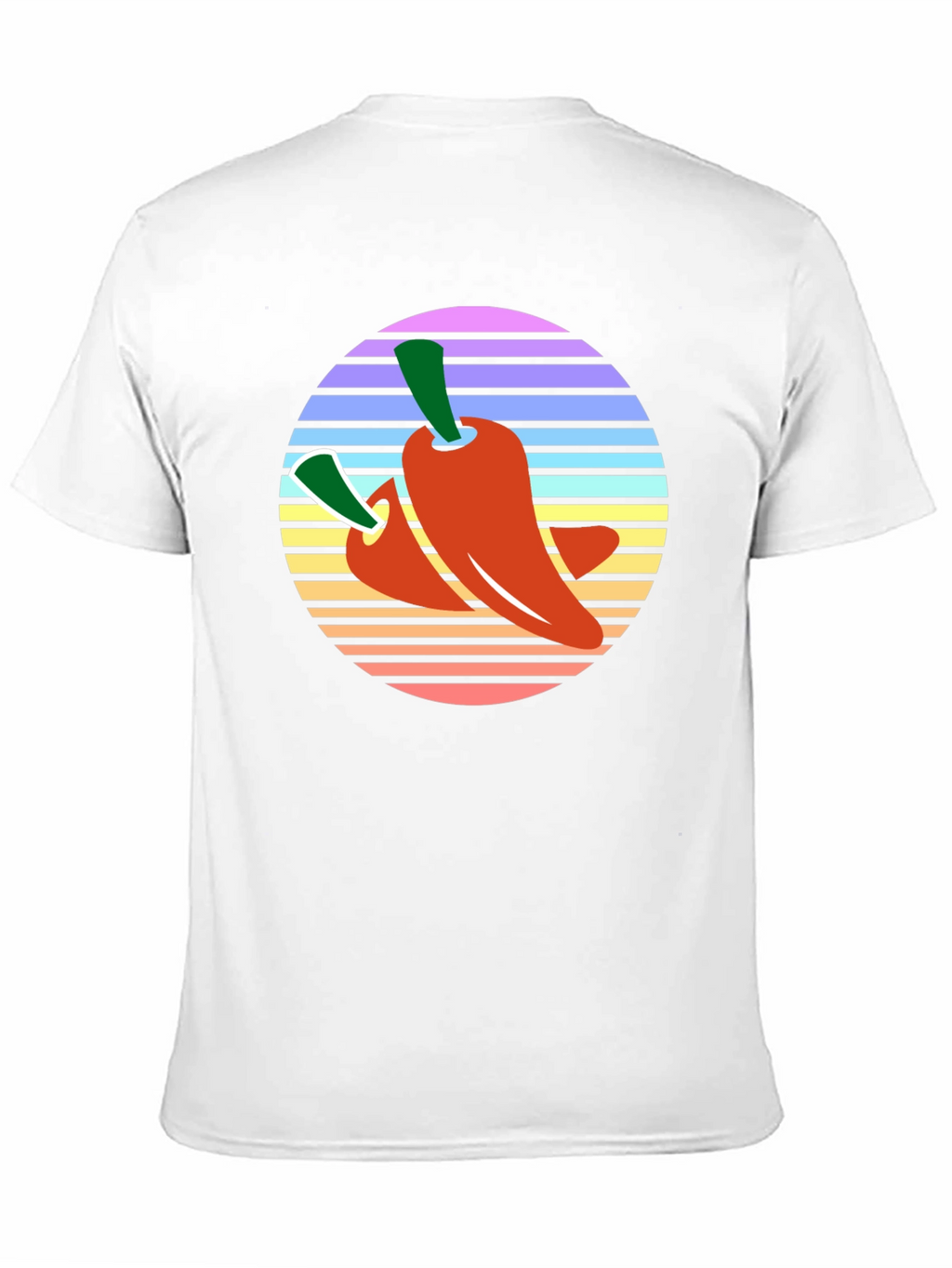 Retro Chili Pepper Graphic Tee