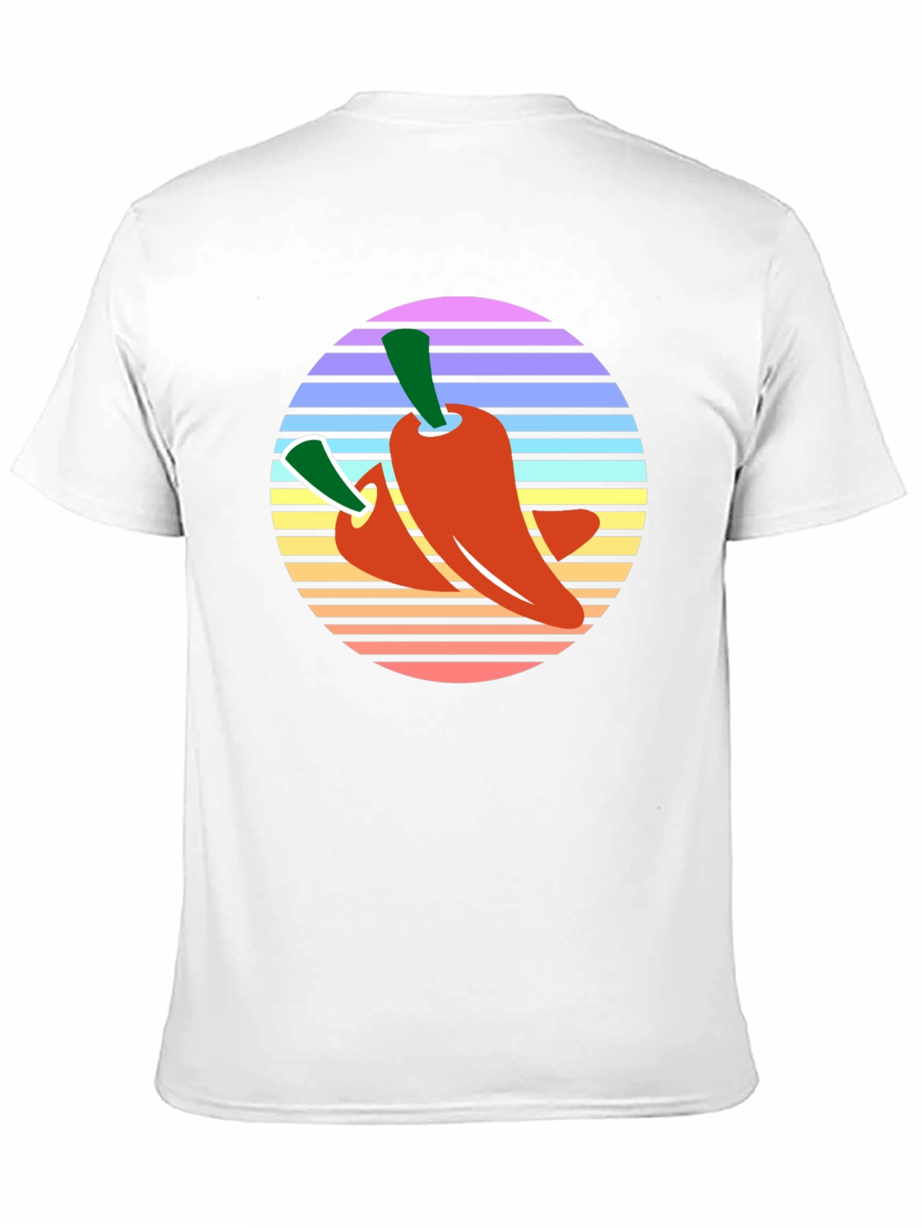 Retro Chili Pepper Graphic Tee
