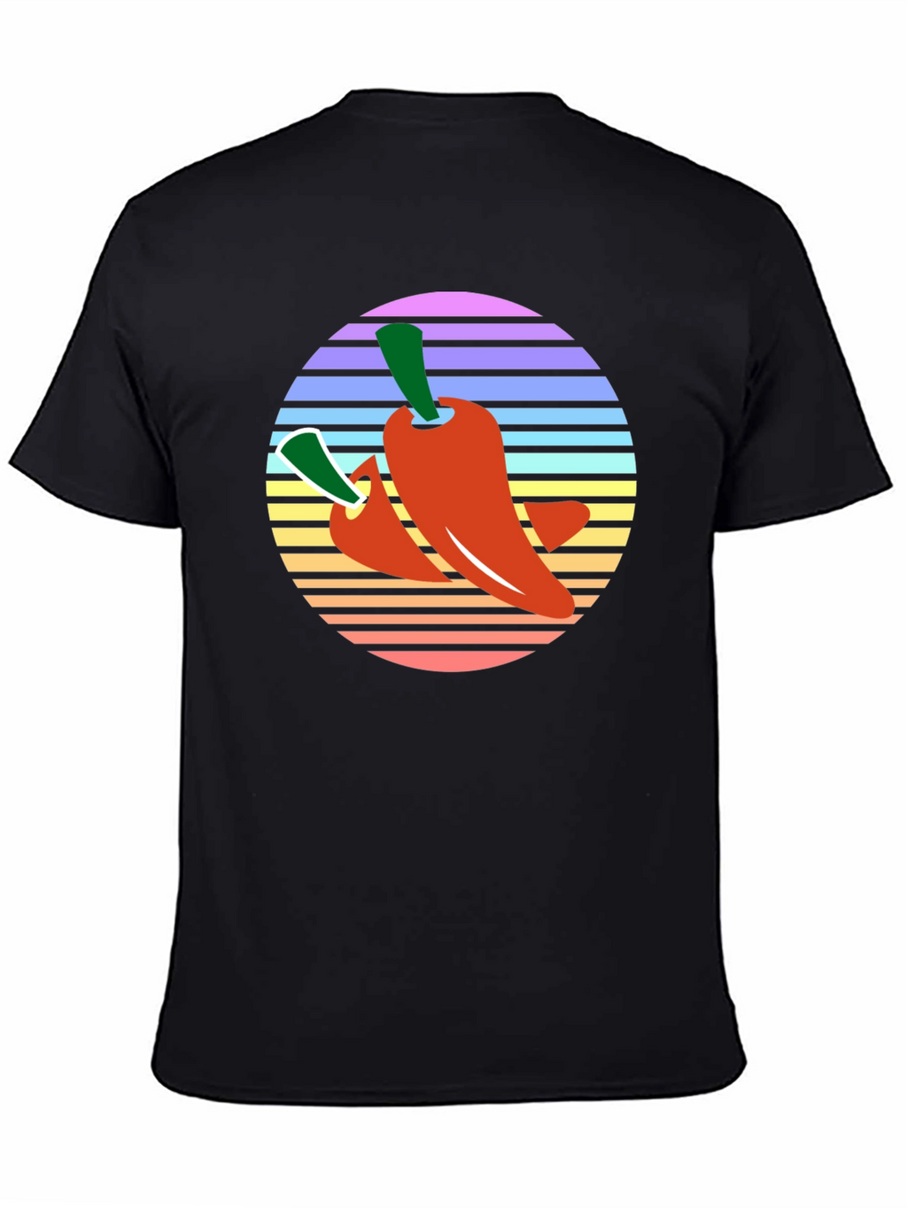 Retro Chili Pepper Graphic Tee
