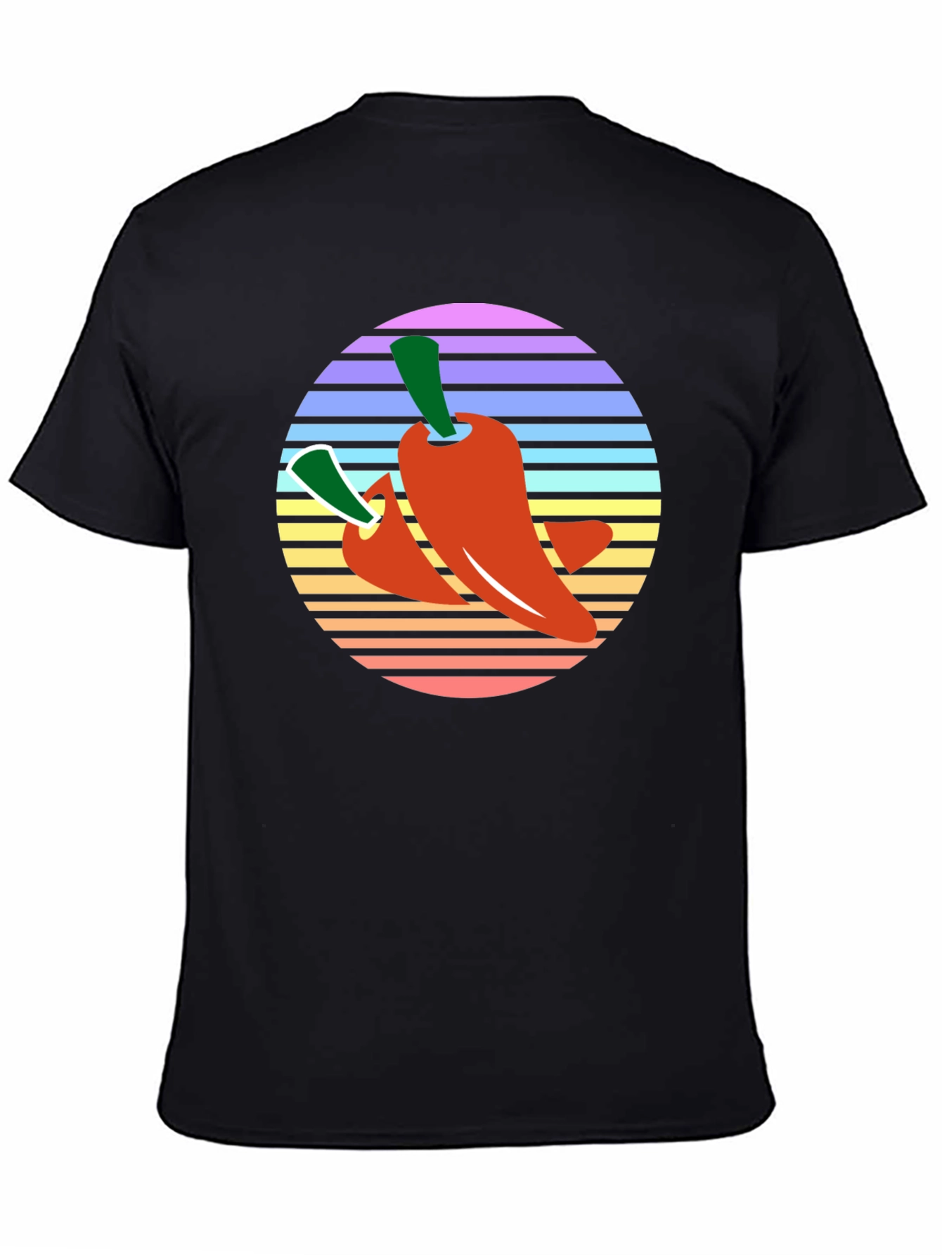 Retro Chili Pepper Graphic Tee