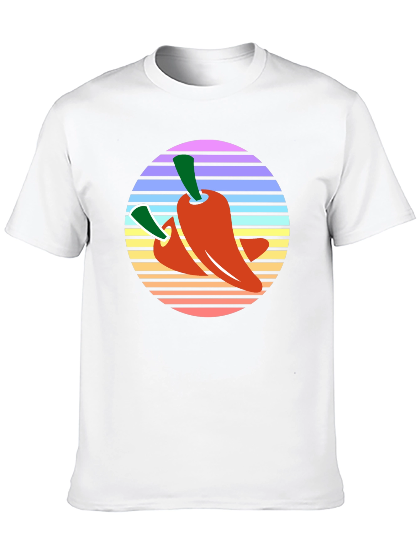 Retro Chili Pepper Graphic Tee