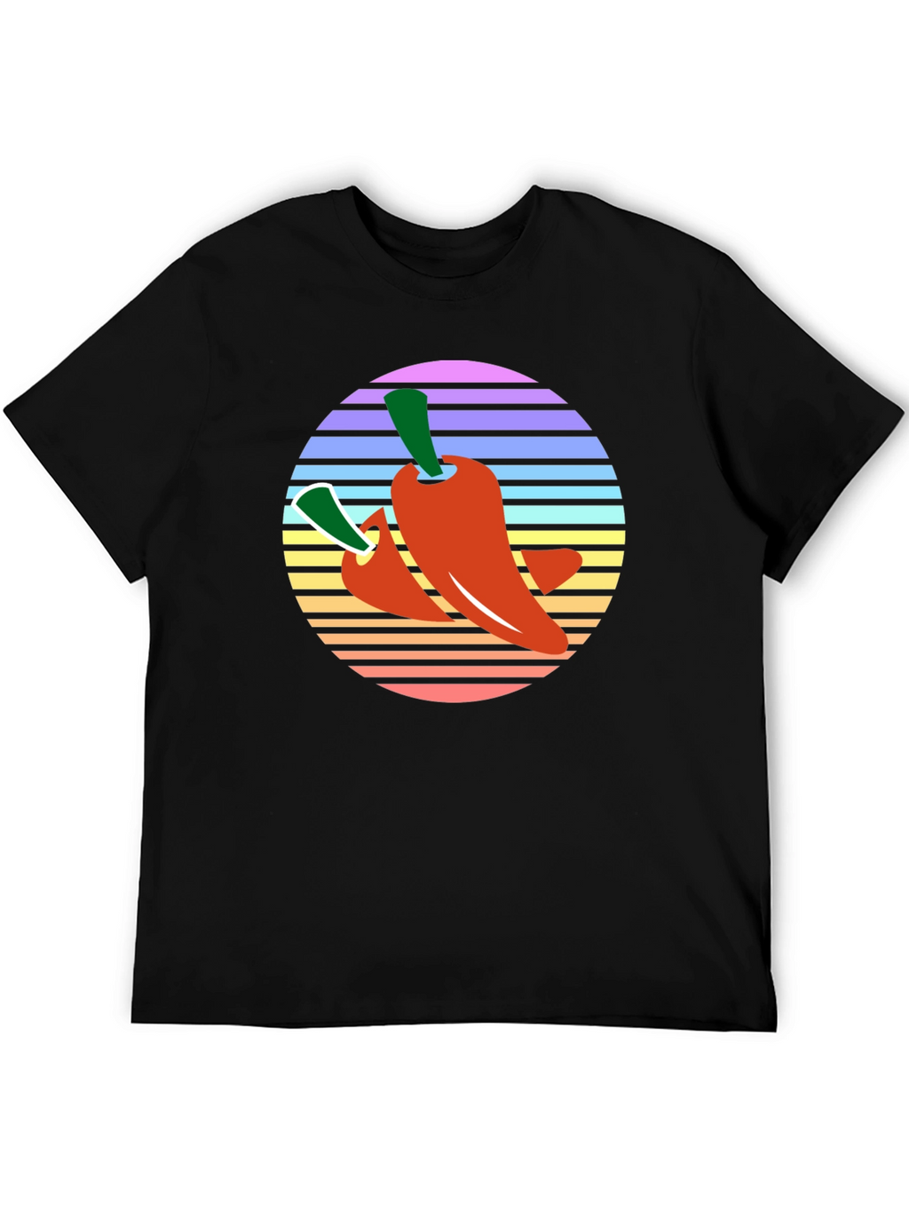 Retro Chili Pepper Graphic Tee