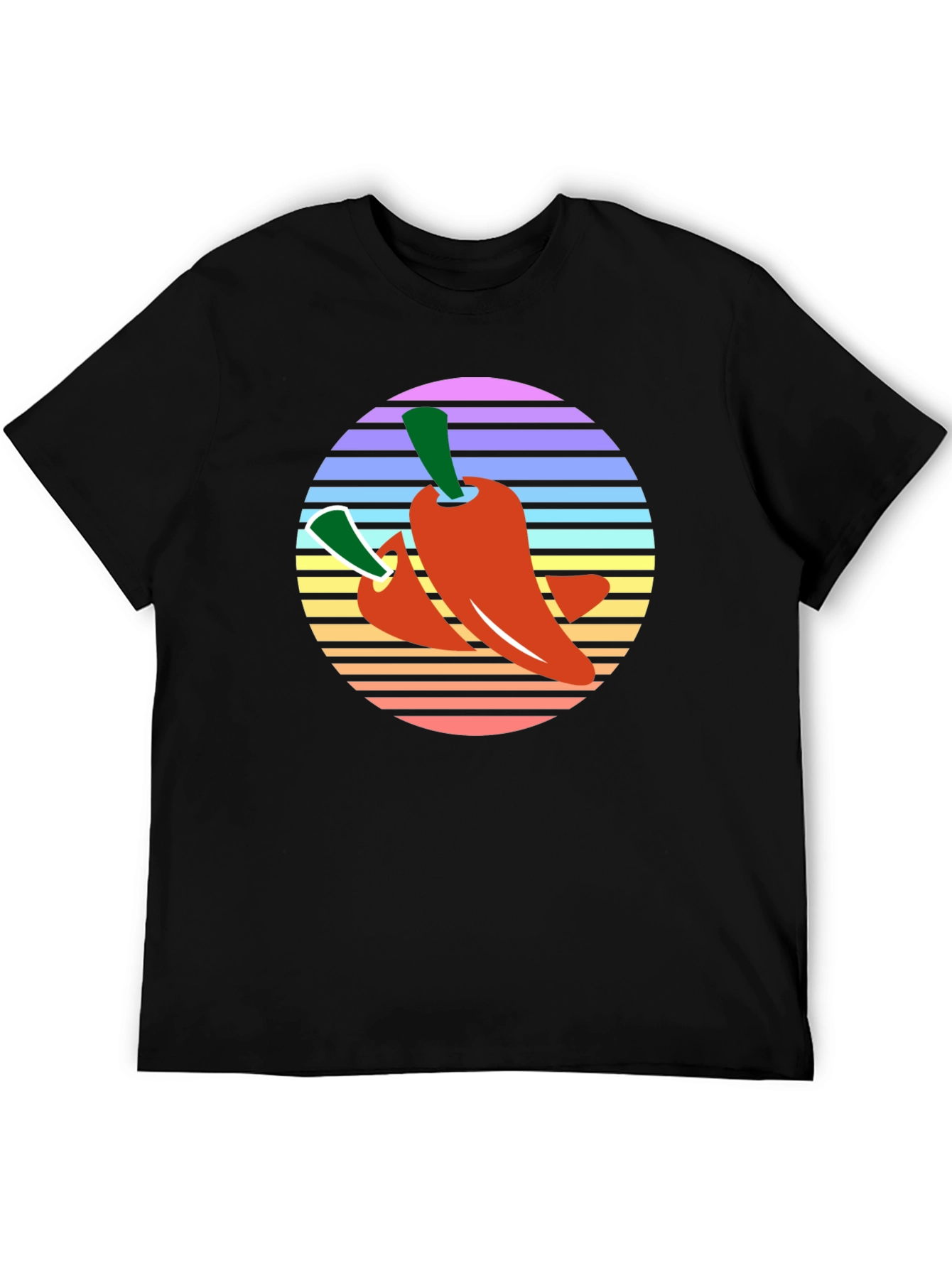 Retro Chili Pepper Graphic Tee