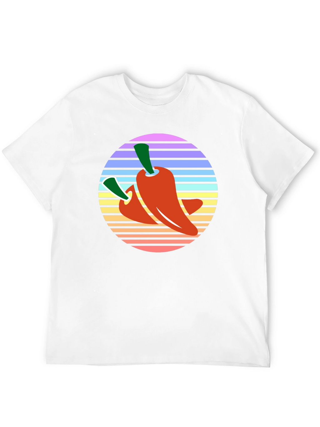 Retro Chili Pepper Graphic Tee