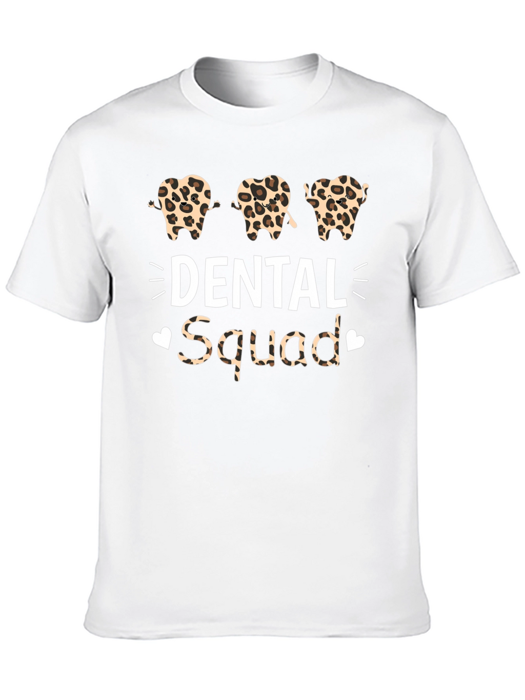 Dental Squad Leopard Print T-Shirt