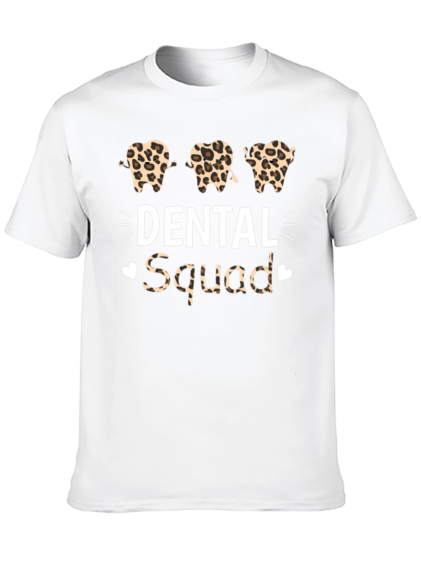 Dental Squad Leopard Print T-Shirt