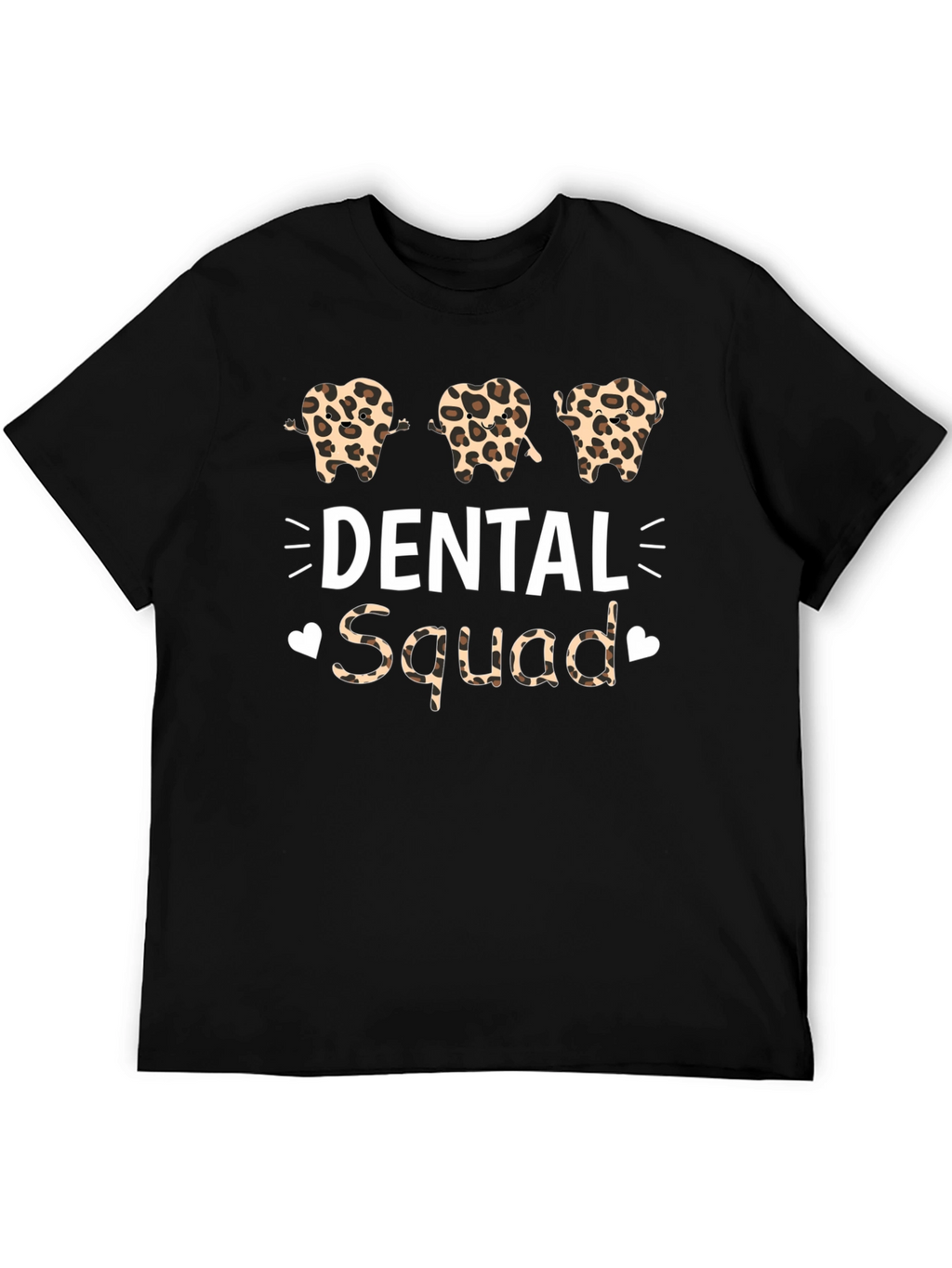 Dental Squad Leopard Print T-Shirt