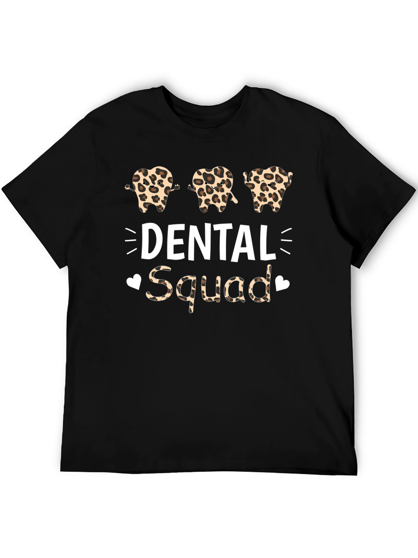 Dental Squad Leopard Print T-Shirt